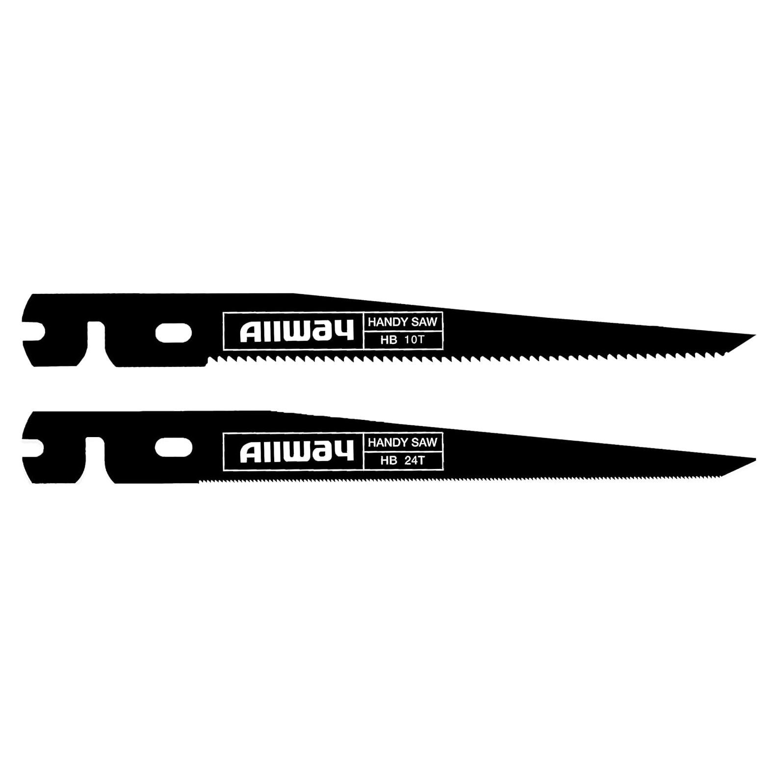 Cuchillas de Repuesto ALLWAY HBA para Sierra Manual - 2 Piezas