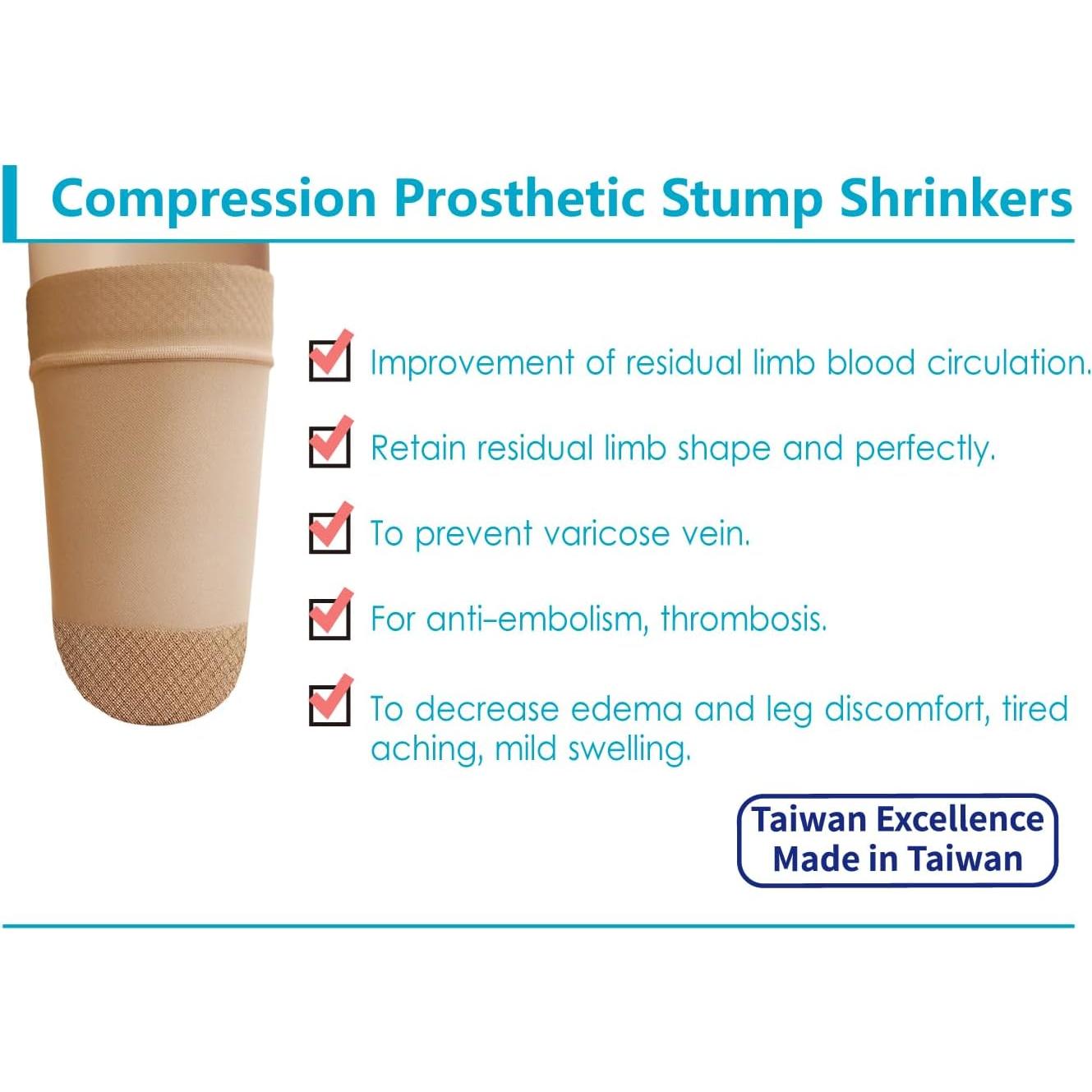 Reductor de muñón JianiMed XL 25 cm compresión 20-30 mmHg
