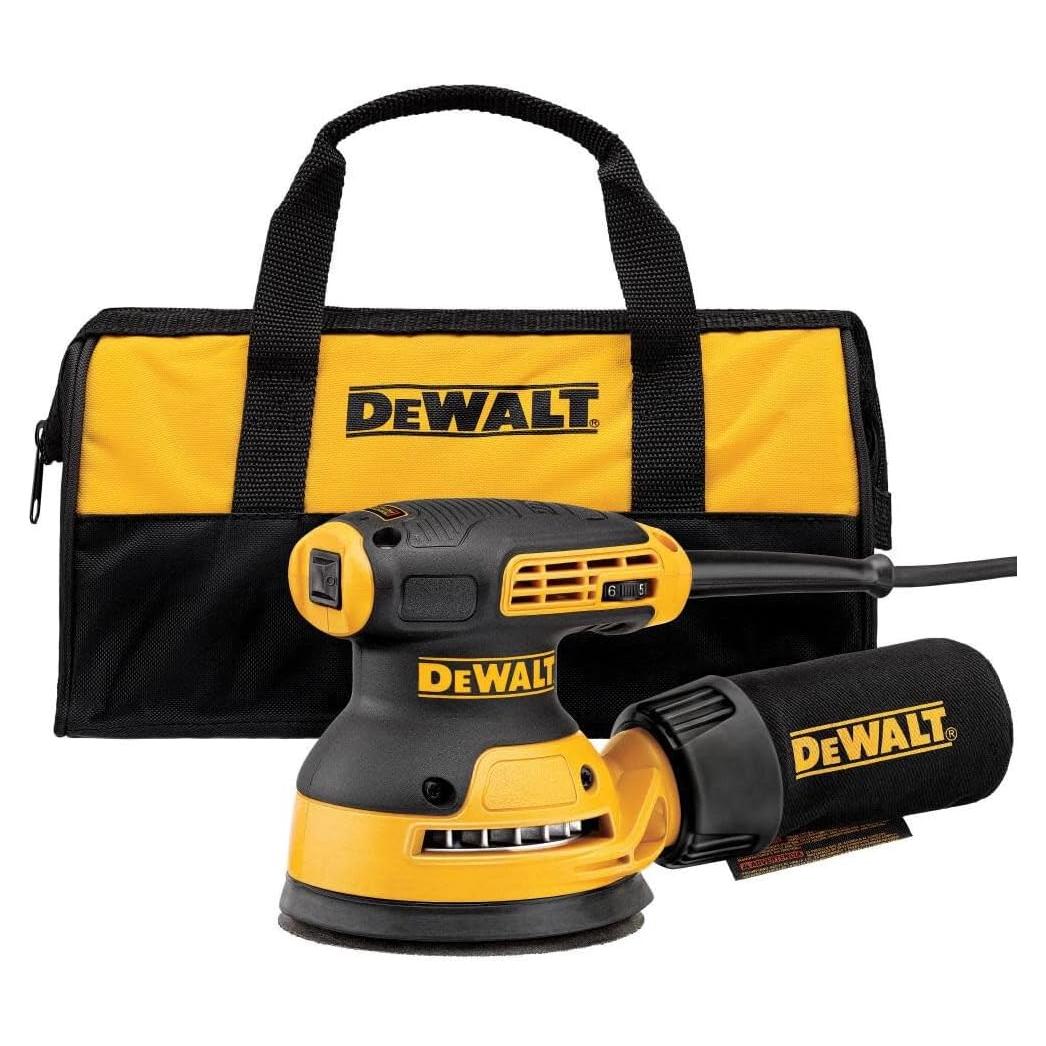 Lijadora Orbital DEWALT DWE6423K 5" Velocidad Variable 3A