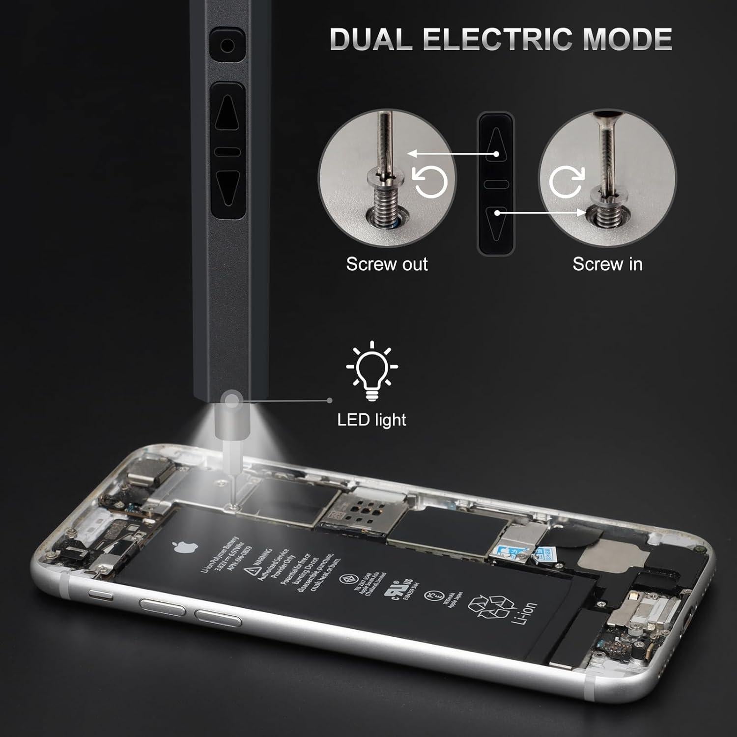 Juego de Destornilladores Eléctricos STREBITO 144 Piezas