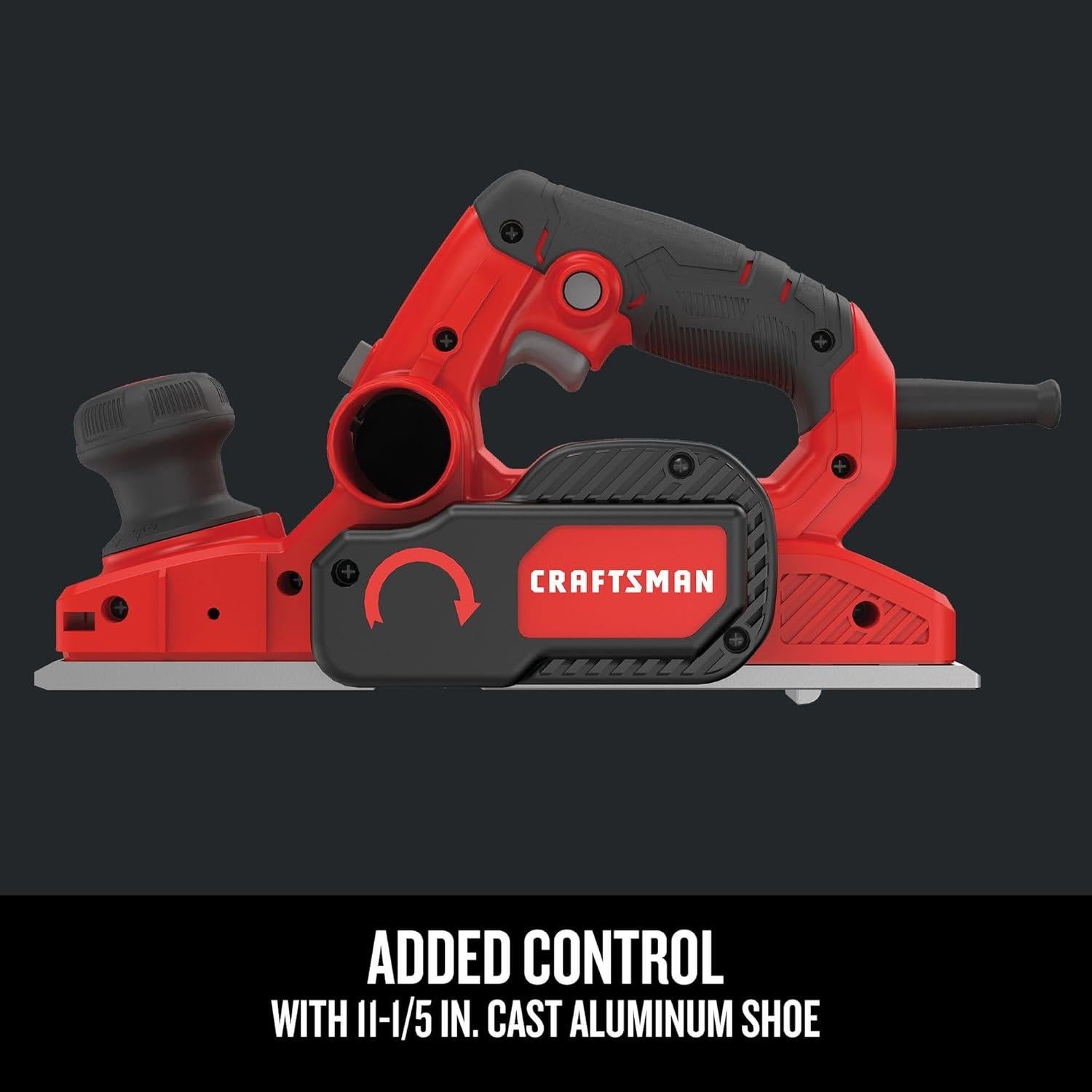 Lijadora Eléctrica de Mano CRAFTSMAN CMEW300 6A 29.21cm