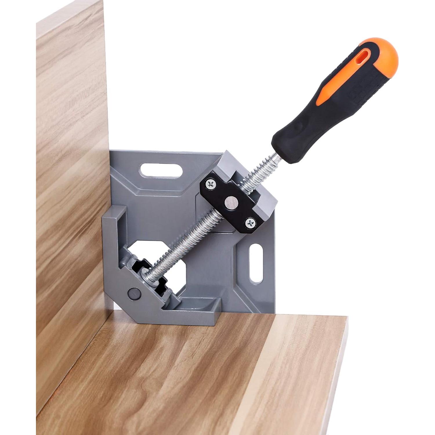 Abrazaderas de Esquina 90° WYQYQ 2pcs Aluminio Ajustables