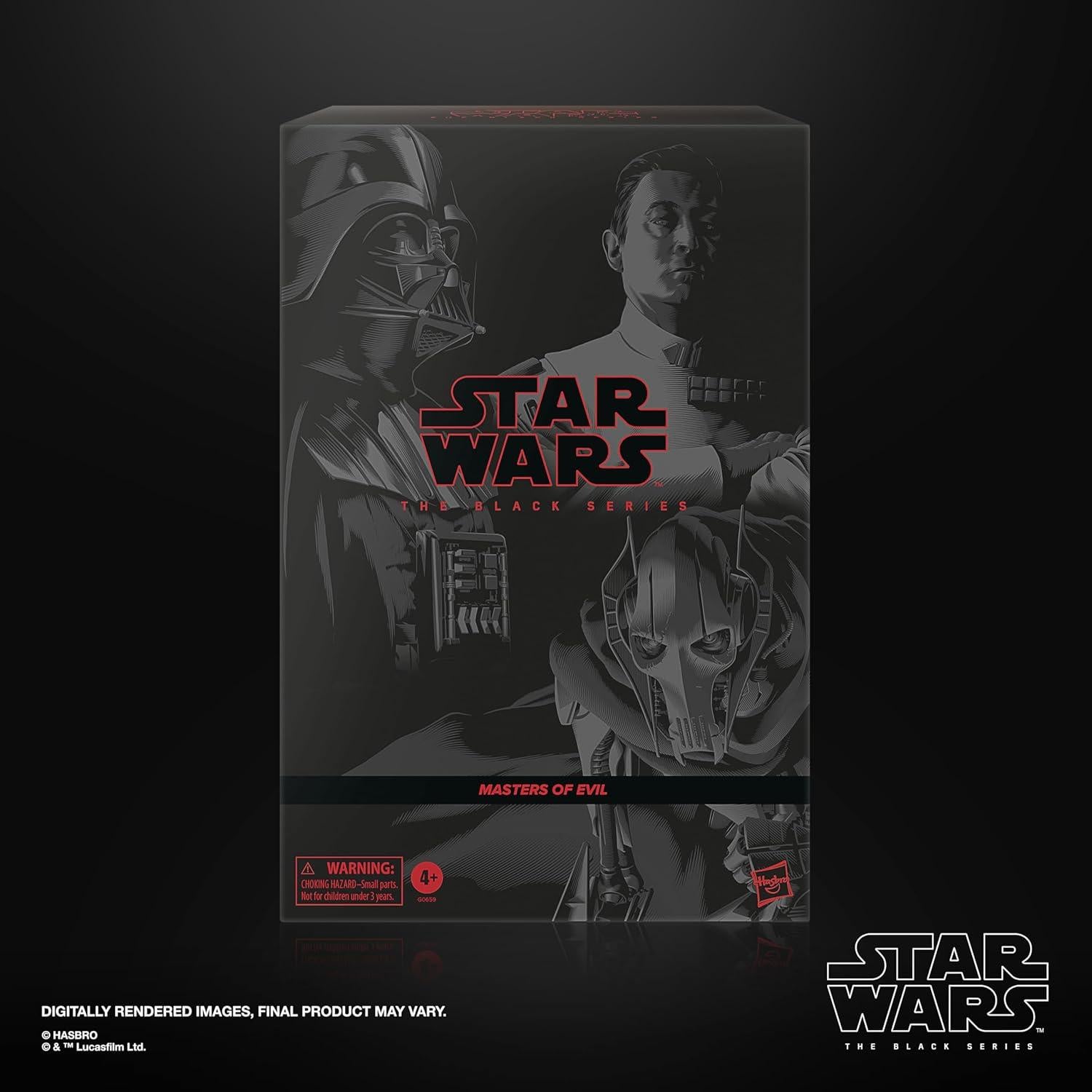 Figuras Star Wars Hasbro 3-Pack Darth Vader 15 cm