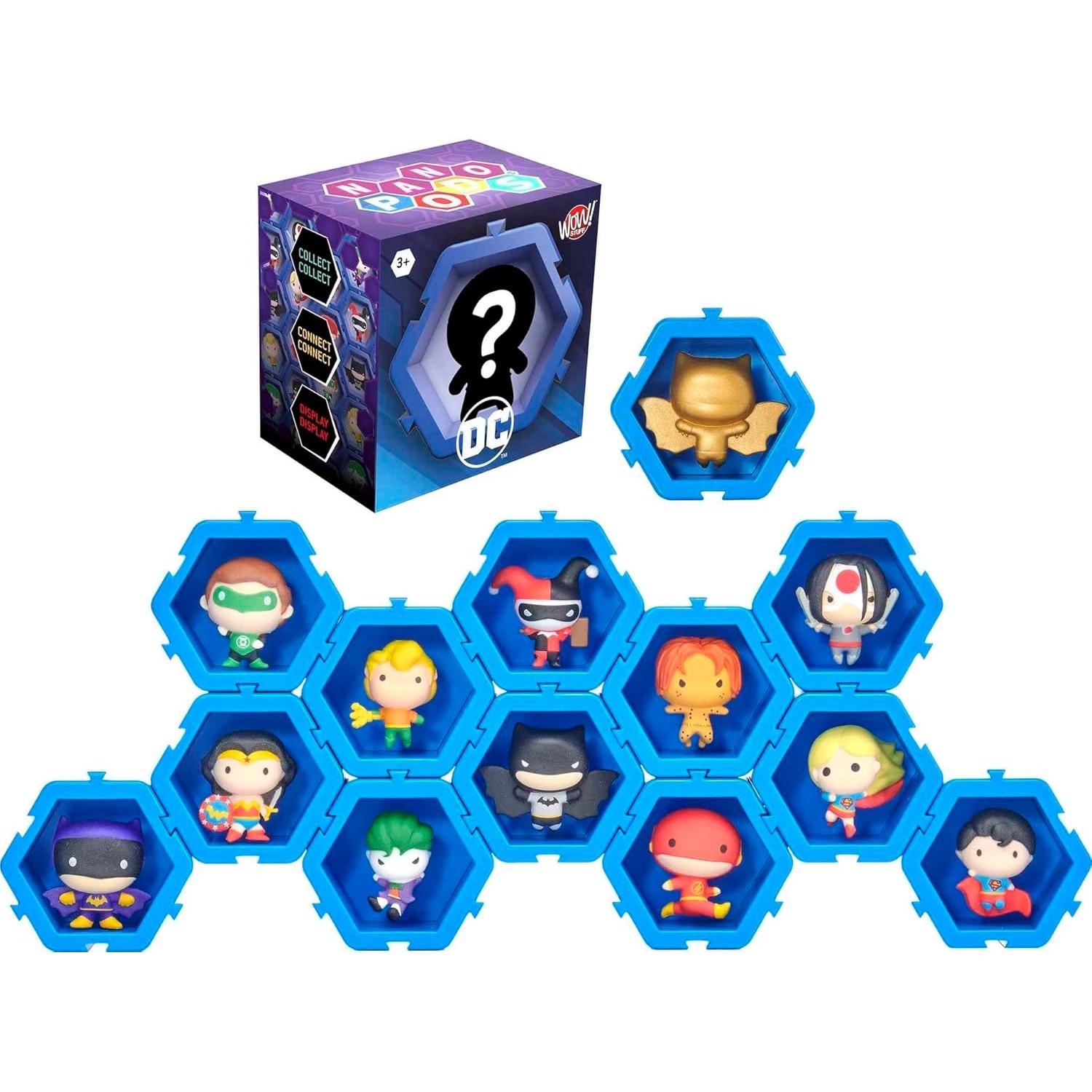 Figuras Coleccionables NANO PODS Mattel DC - Sorpresa en Pod