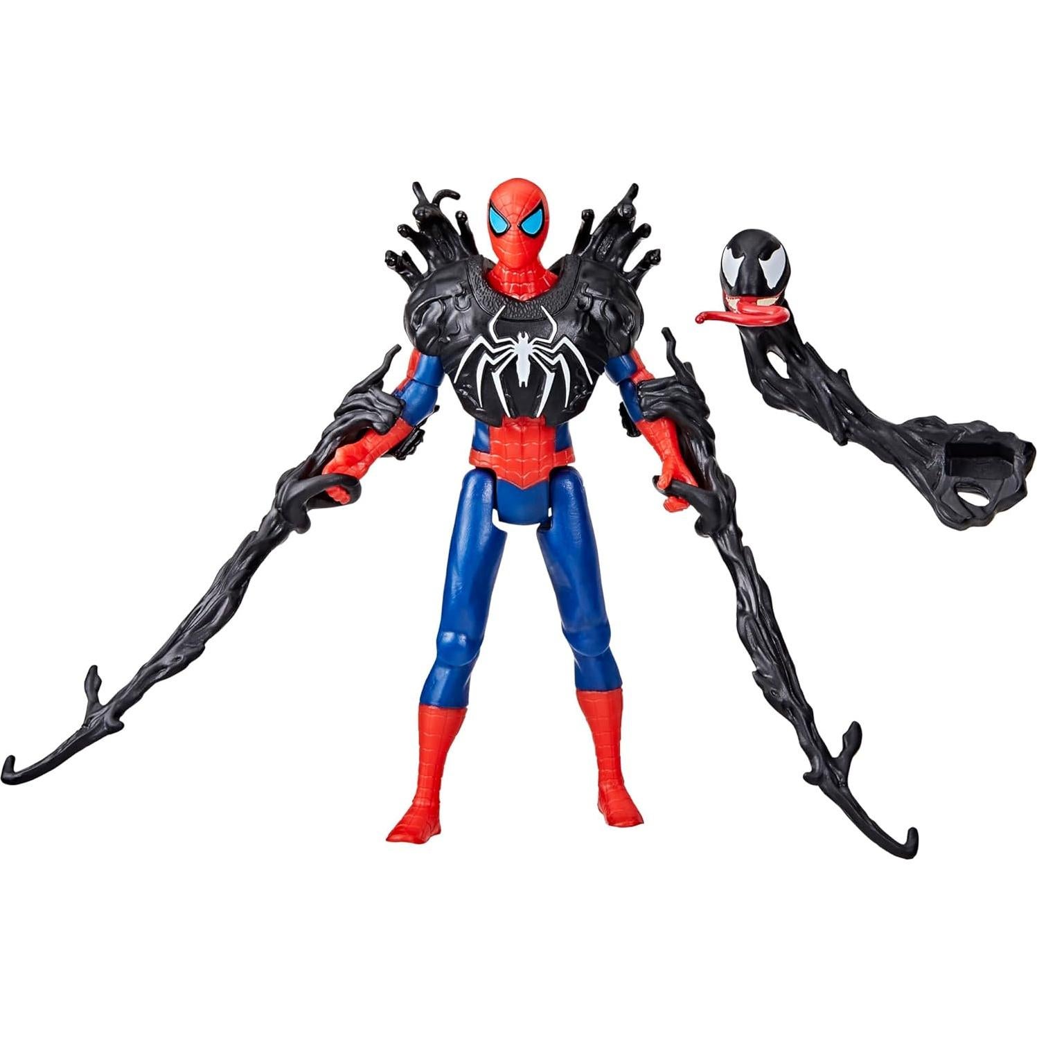 Figura de Acción Spider-Man VenomVersus Hasbro 10 cm con Accesorios