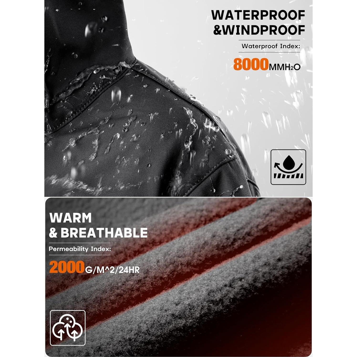 Chaqueta Táctica Militar Impermeable Free Soldier Hombre