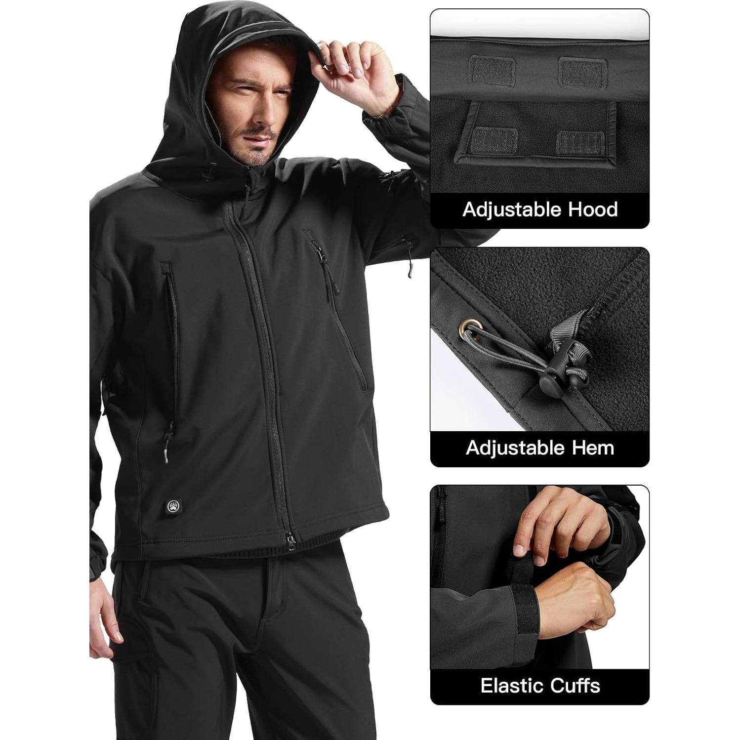 Chaqueta Táctica Militar Impermeable Free Soldier Hombre