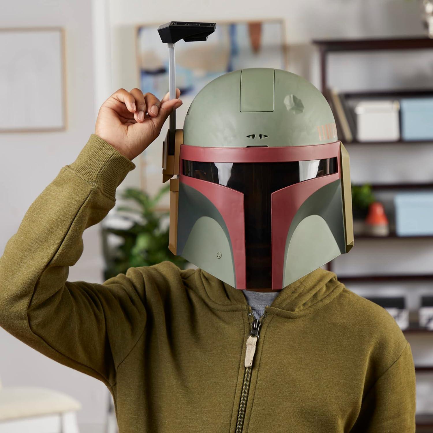 Máscara Electrónica Boba Fett Hasbro con Sonidos para Niños