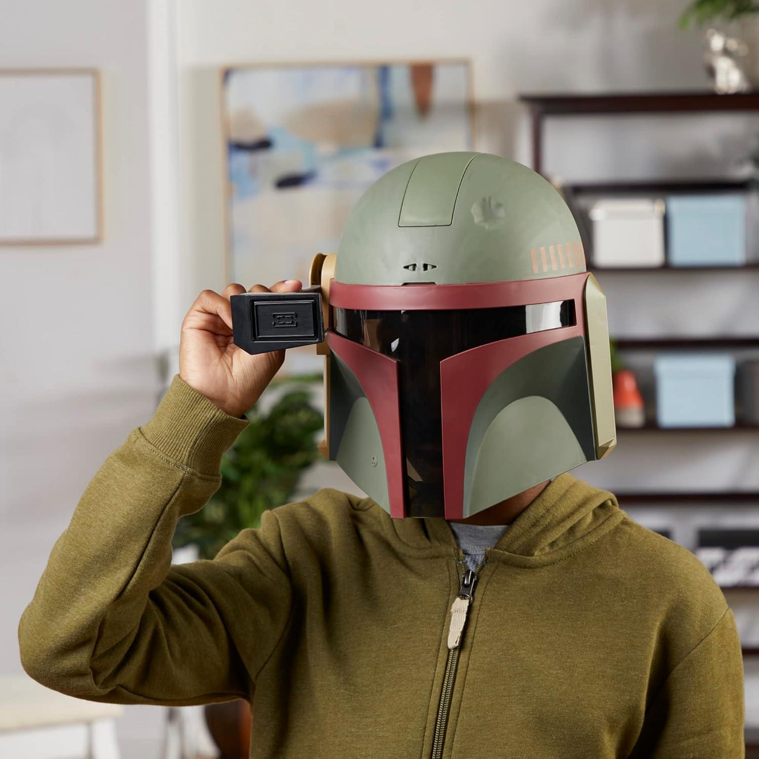 Máscara Electrónica Boba Fett Hasbro con Sonidos para Niños
