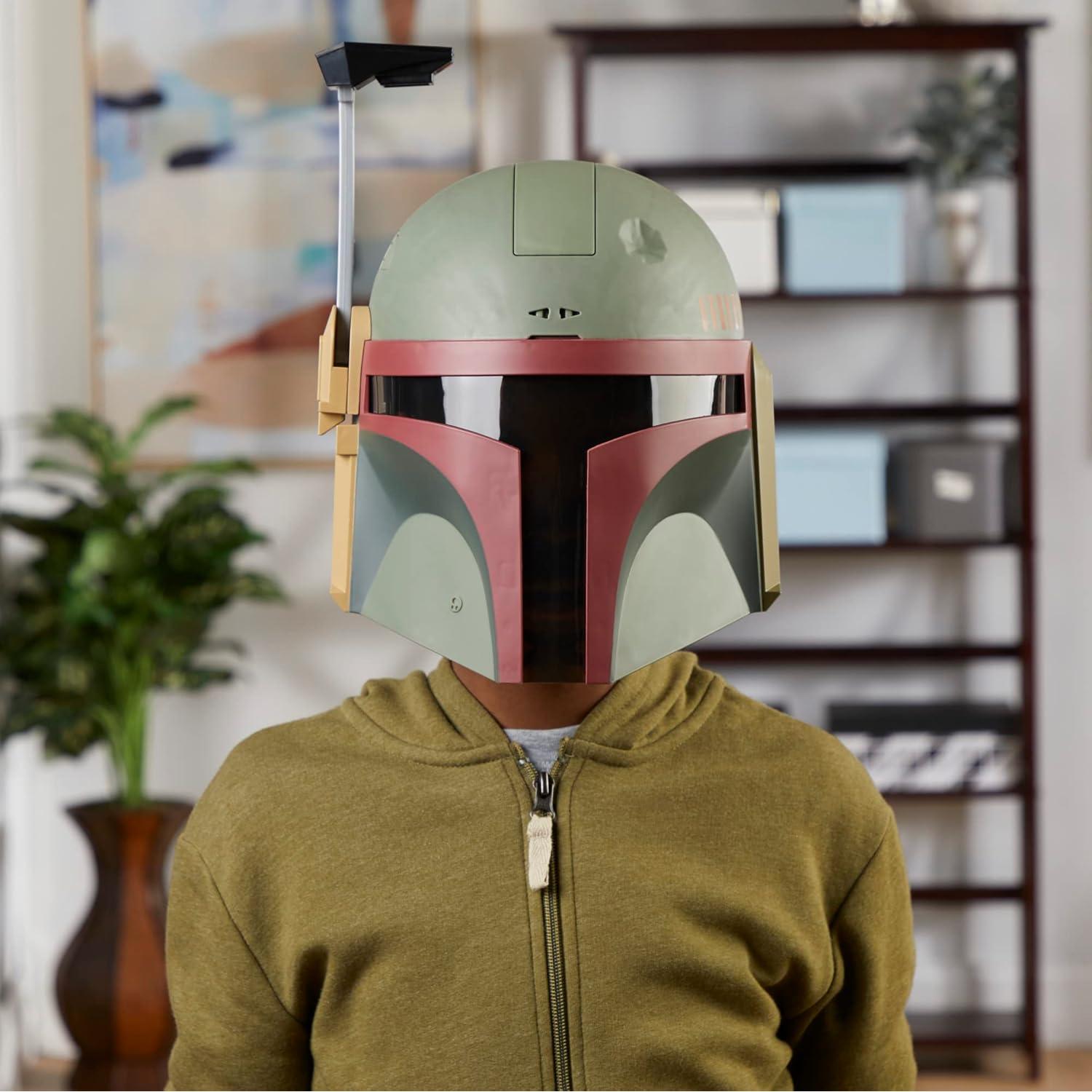 Máscara Electrónica Boba Fett Hasbro con Sonidos para Niños