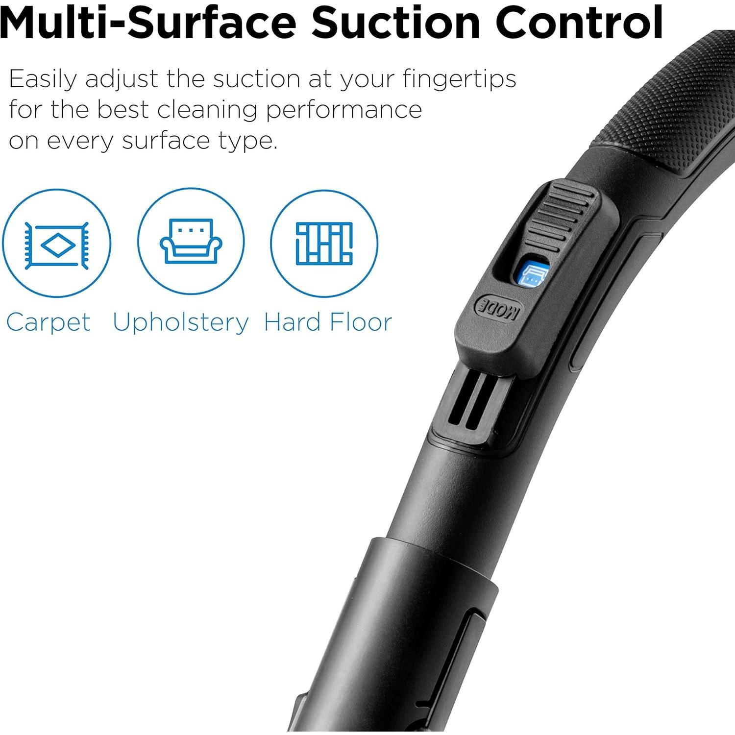 Aspiradora de Cilindro Sin Bolsa Eureka WhirlWind 2.5L Azul