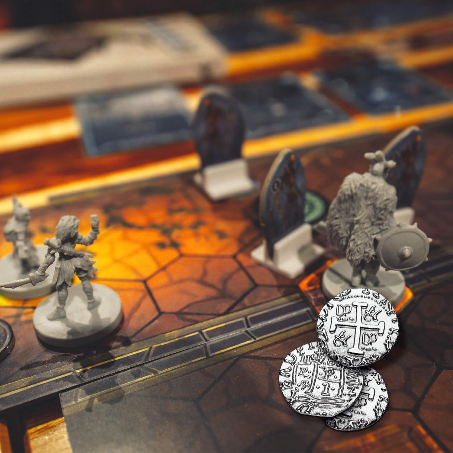 Monedas Pirata de Metal - Conjunto de 100 Monedas 2,69 cm