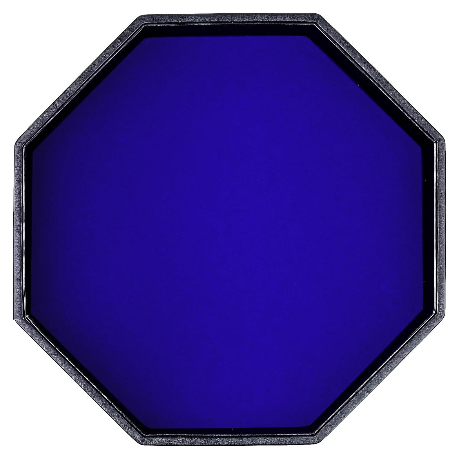 Bandeja para Dados RERIVER Octagonal Azul 29x4 cm