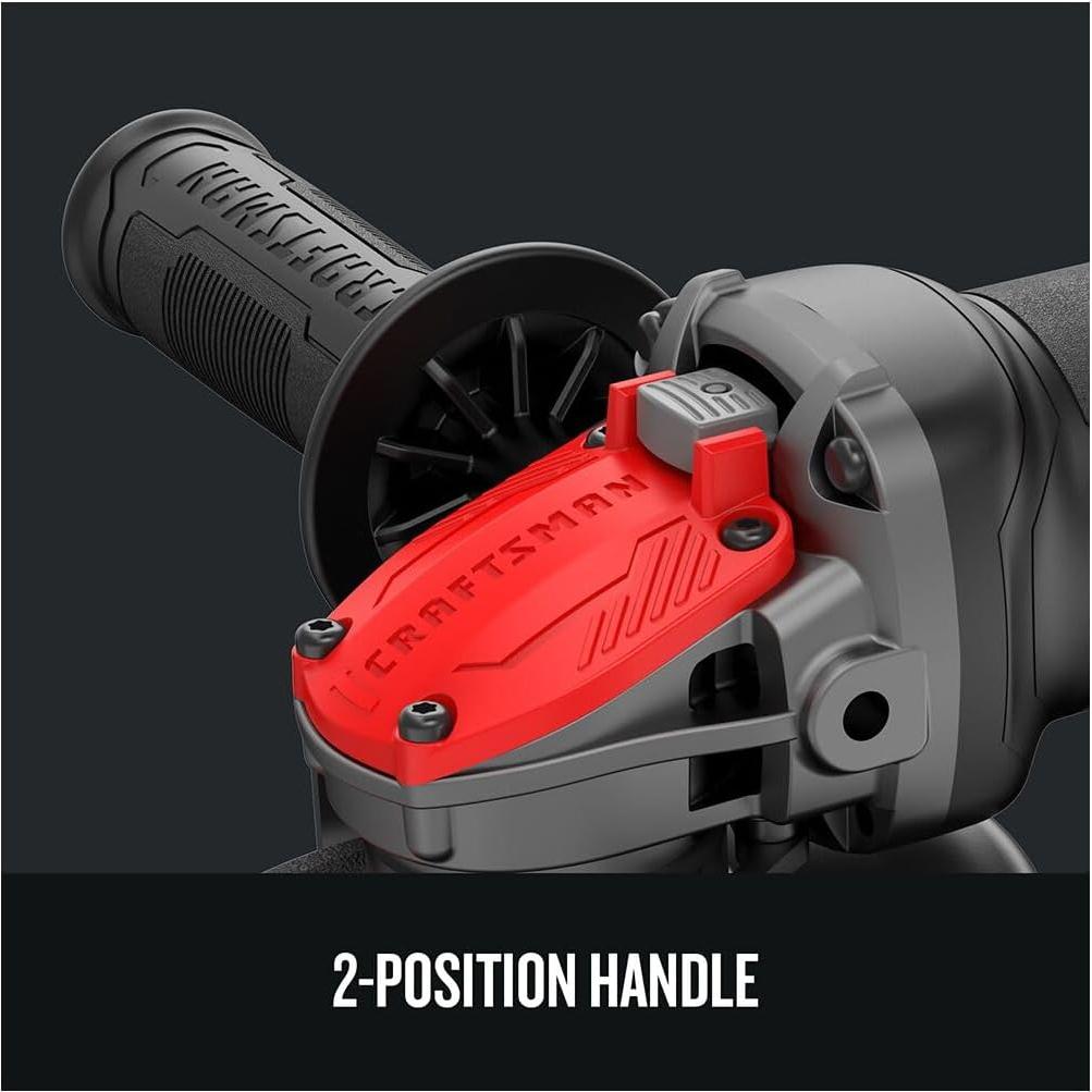 Molino de Ángulo CRAFTSMAN 4.5" 7.5A con Cable CMEG200