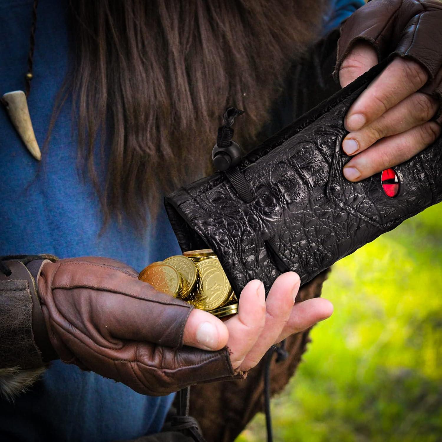 Monedas de Fantasía CZYY 50 Tokens de Tesoro Metal Dorado