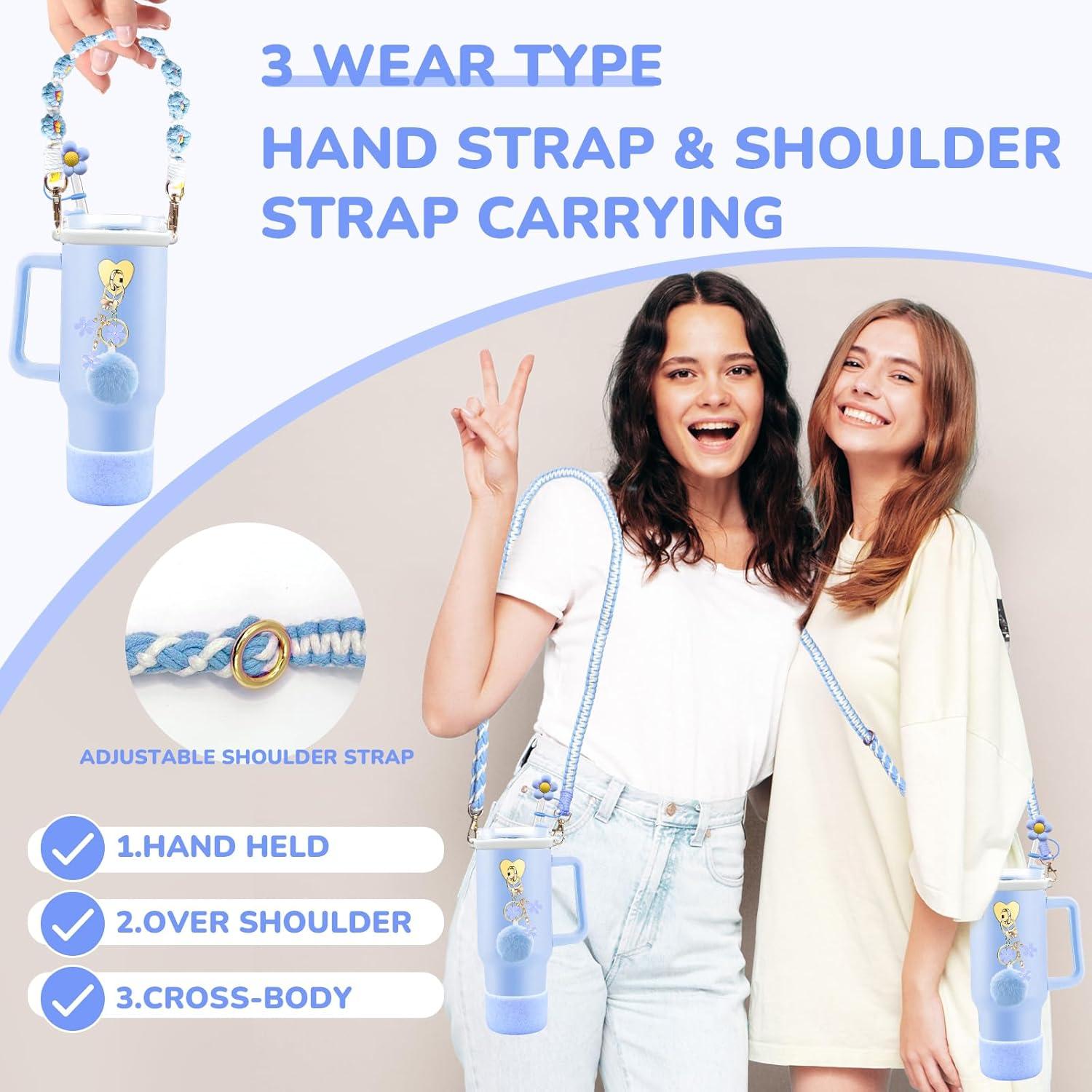 Juego de Accesorios Beofinest para Taza Stanley 30oz 40oz Azul