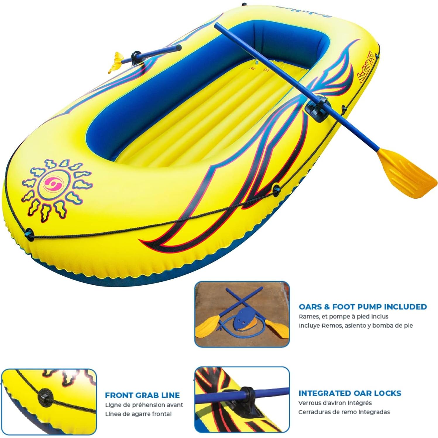 Balsa Inflable Swimline SunSkiff 3 Personas 2,44m