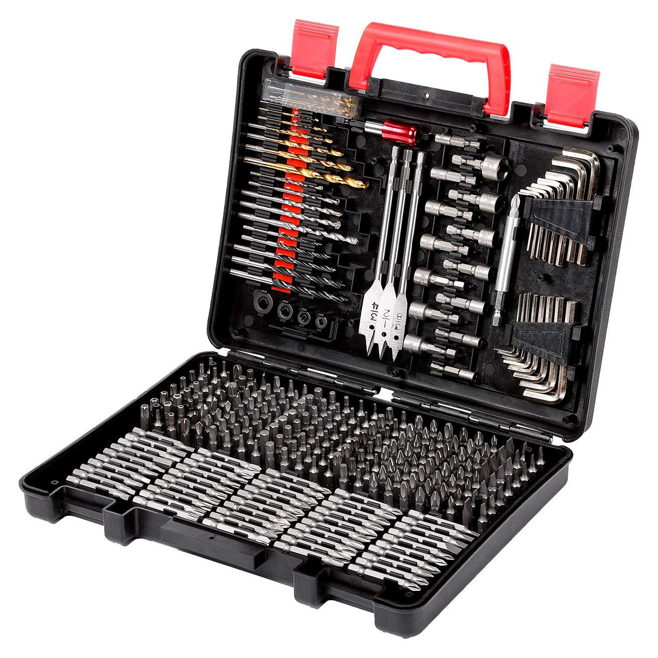 KingTool Drilling and Driving Accessory Kit (KingTool 318-Pieces Screwdriver and Drill Bit Set)
