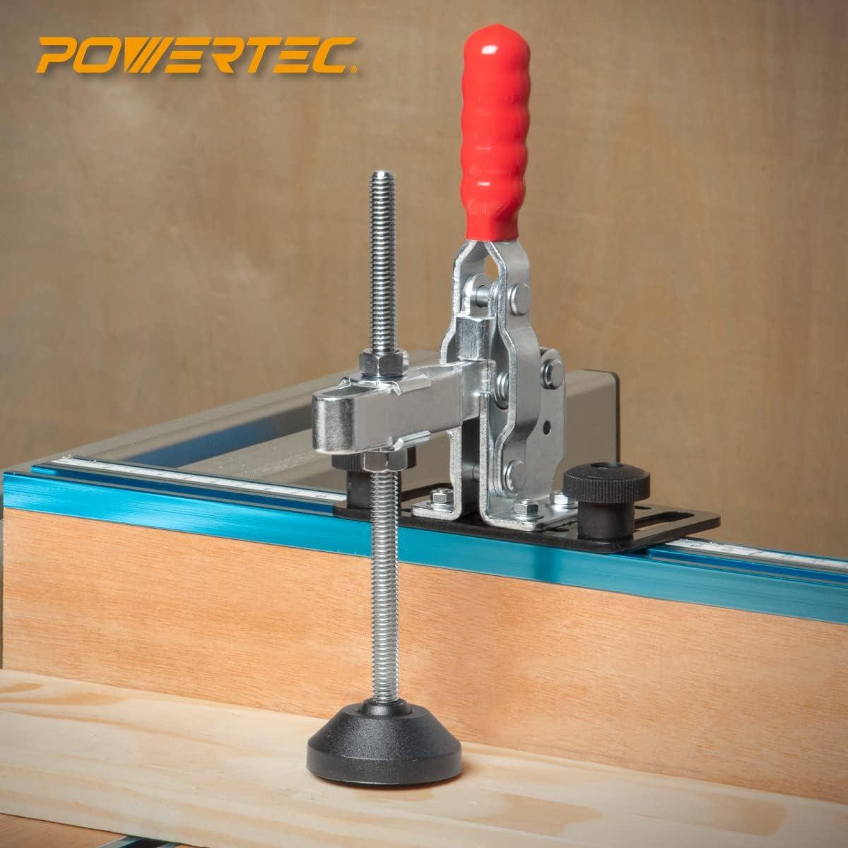 POWERTEC Abrazaderas de Palanca Horizontal y Vertical 227kg