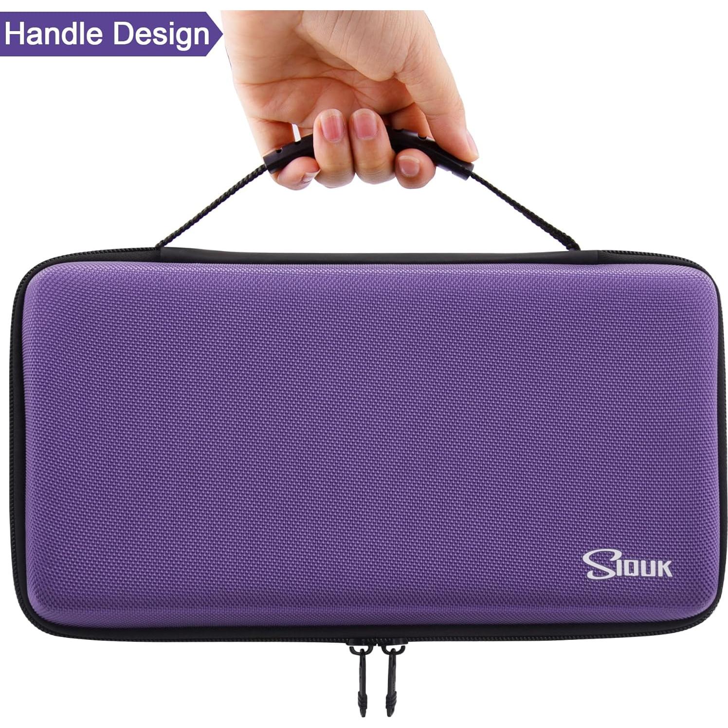 Estuche para Dados DND SIQUK Violeta Portátil 8 Conjuntos