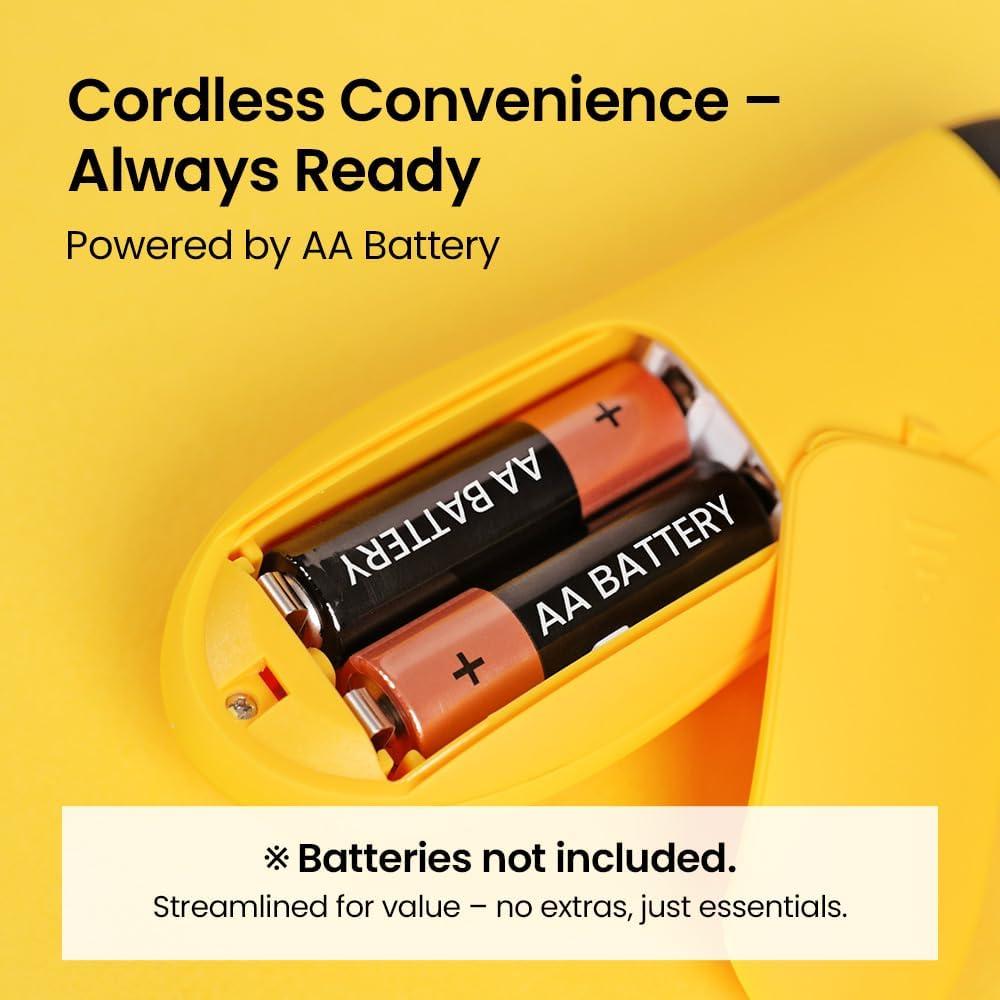 Epilador Mini 1000V Gorilla con Rodillo Alivio Dolor - Negro