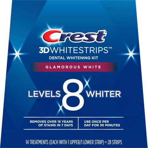 Crest 3D White Luxe Kit Blanqueamiento Dental 28 Tiras