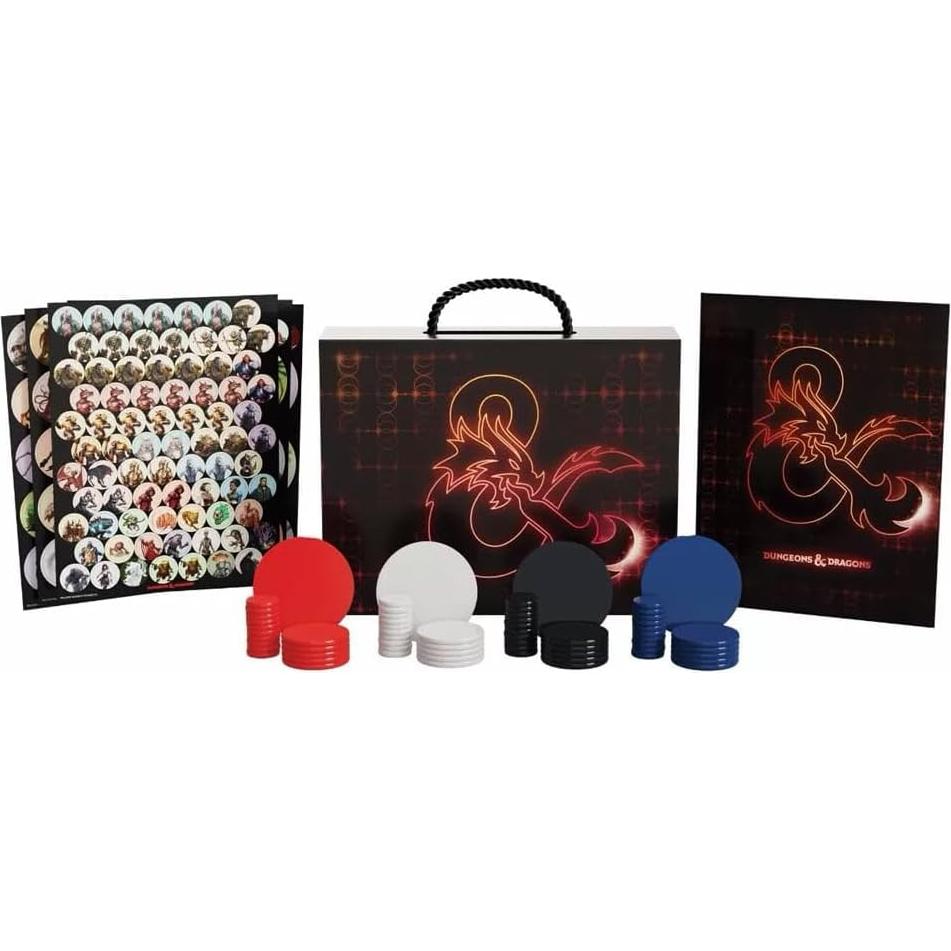 Estuche D&D Criaturas Dungeons & Dragons 64 Discos Personalizables