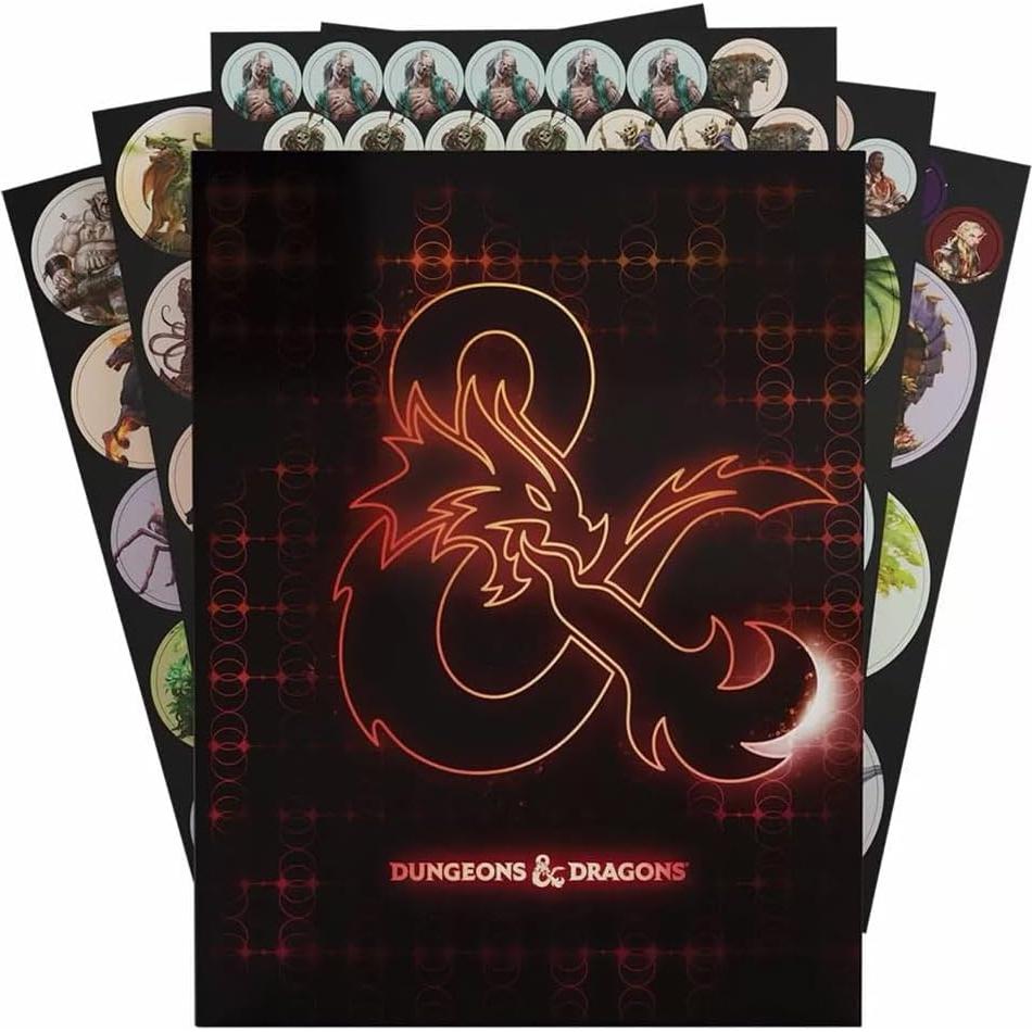 Estuche D&D Criaturas Dungeons & Dragons 64 Discos Personalizables
