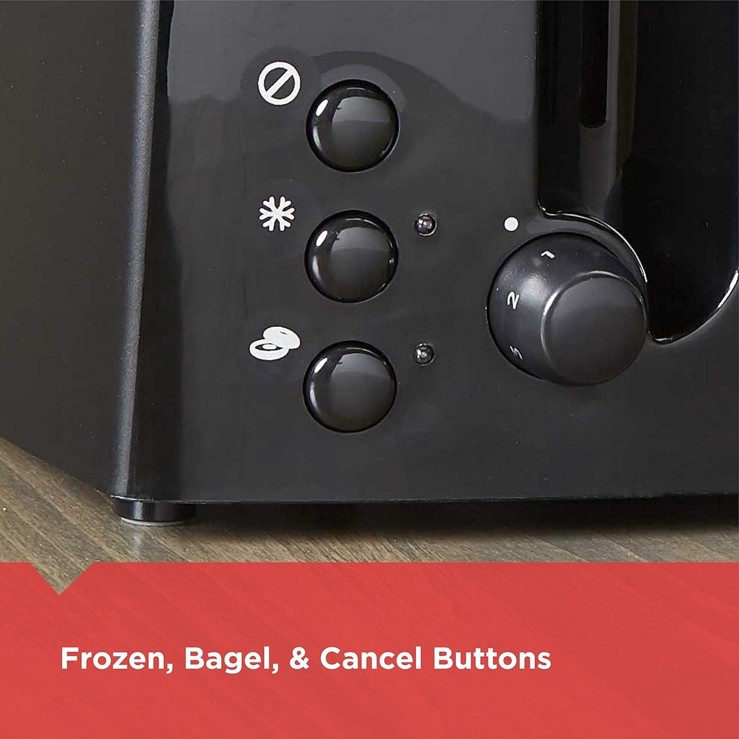 Tostadora de 4 Rebanadas BLACK+DECKER TR1410BD Negra Extra Ancha