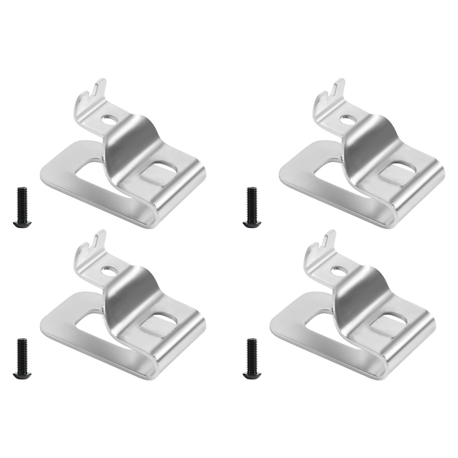 Ganchos de Cinturón Acero Inoxidable 304 Bilkeru - 4 Piezas