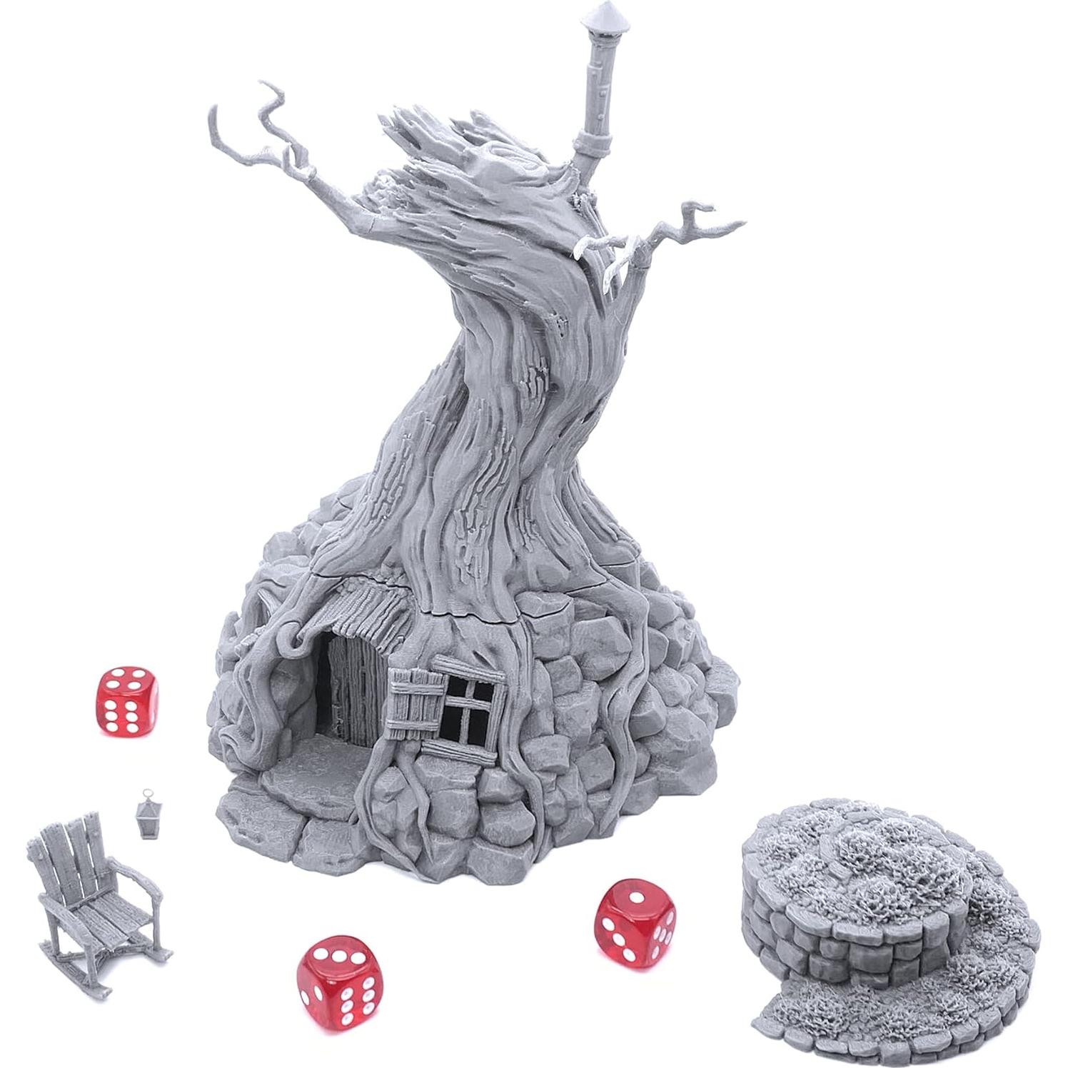 Cabaña de la Bruja EnderToys 28mm Escenografía RPG