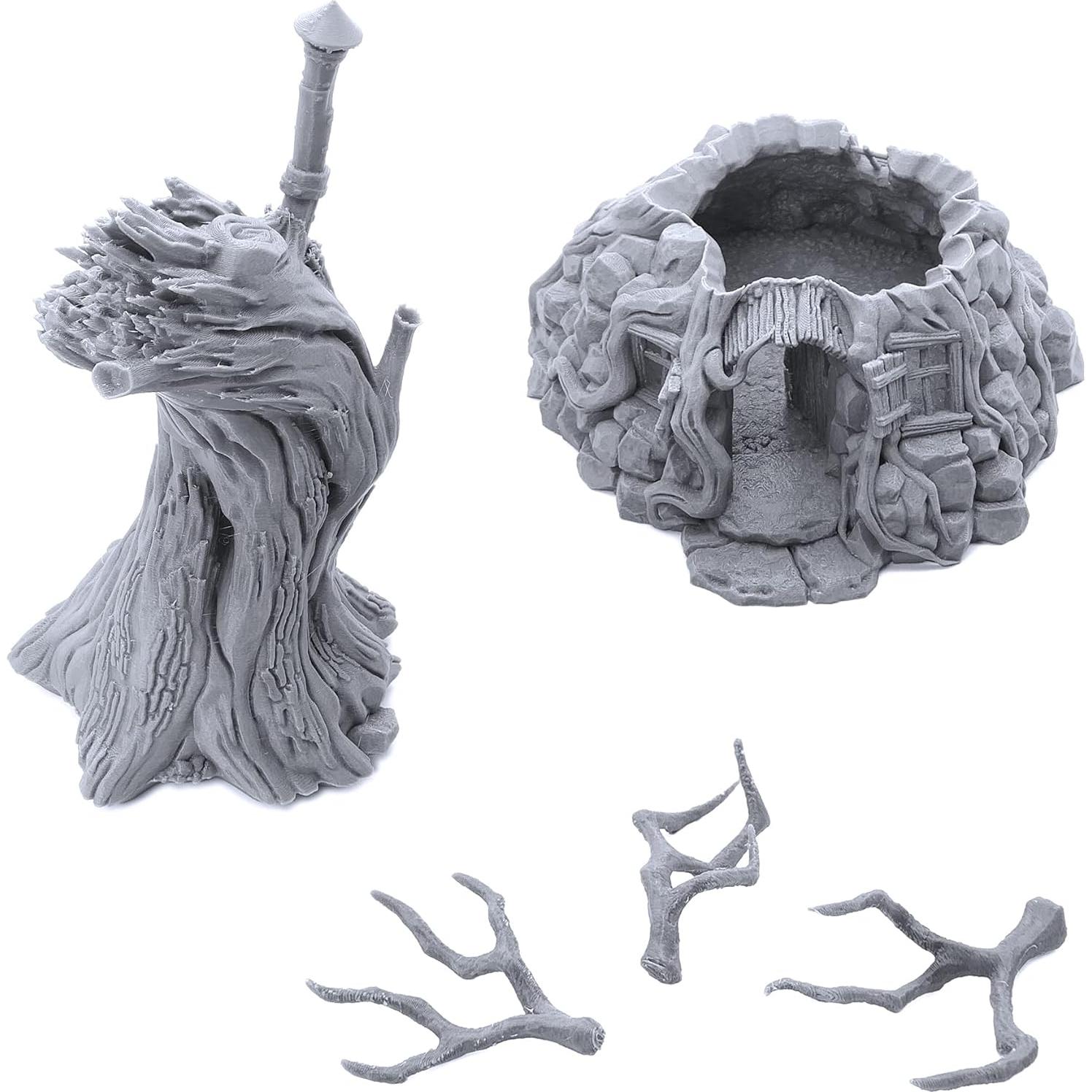 Cabaña de la Bruja EnderToys 28mm Escenografía RPG