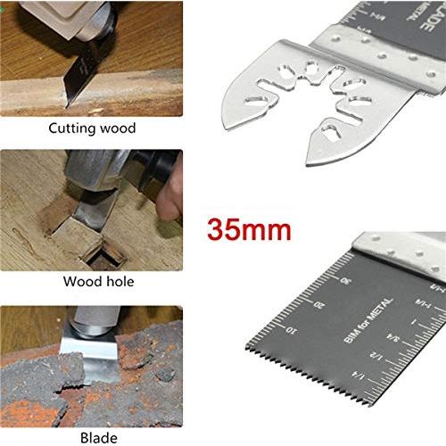 20 Hojas de Sierra Oscilante Bi-Metal Littlegrass 20PCS