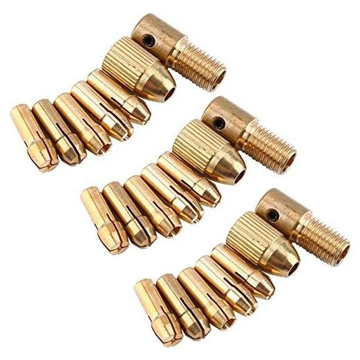 Chuck de Taladro Mini Mesee 0.5-3mm con Llave Allen