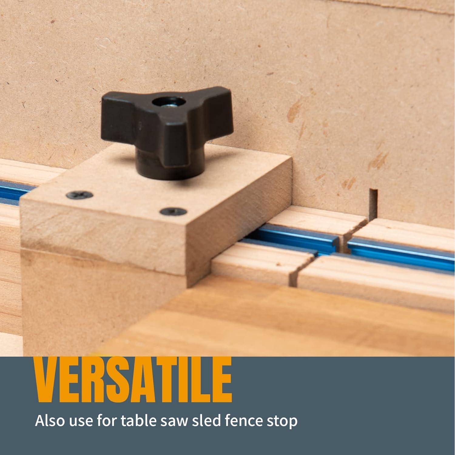 Kit de Perfiles T-Track POWERTEC 71130 con 36 Piezas