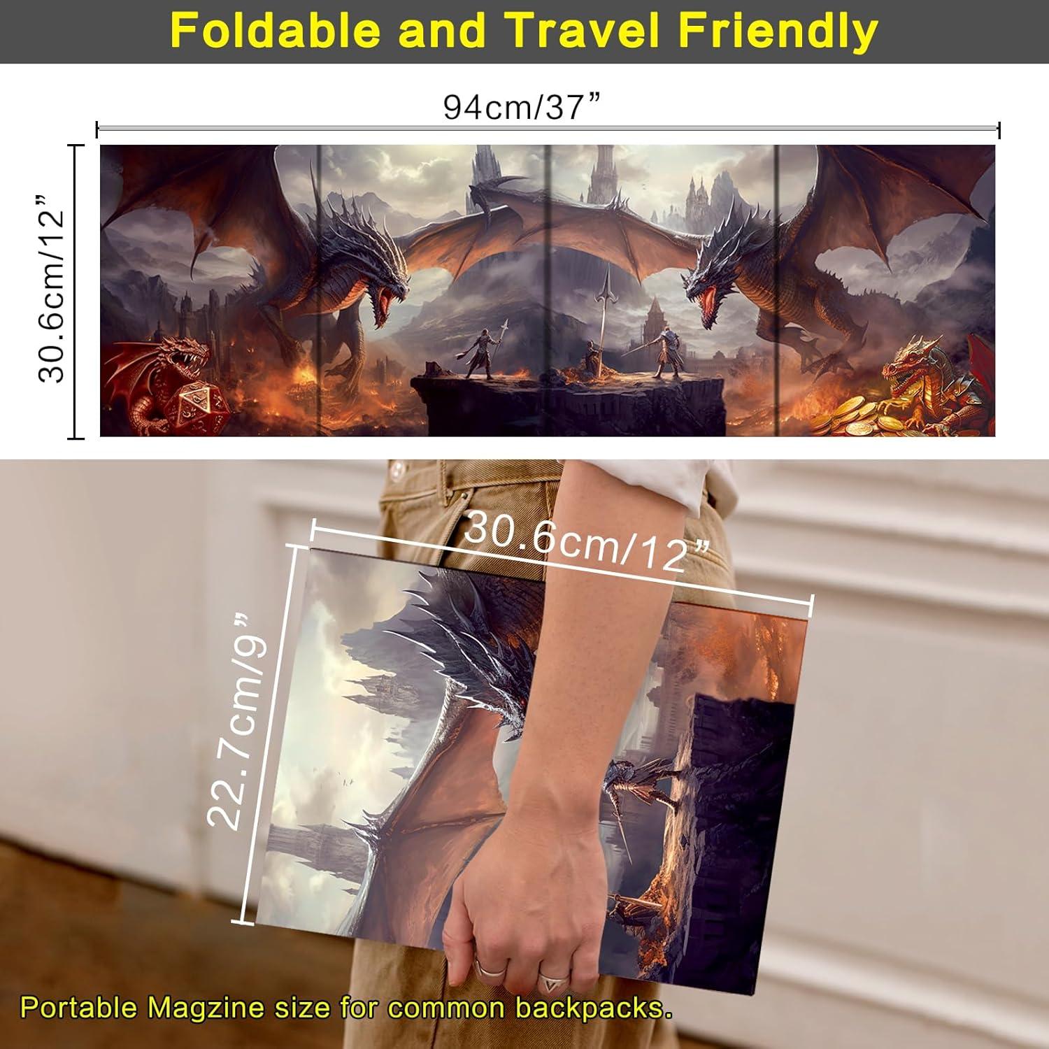 Pantalla DM Haxtec para Dungeons and Dragons 36x23 cm