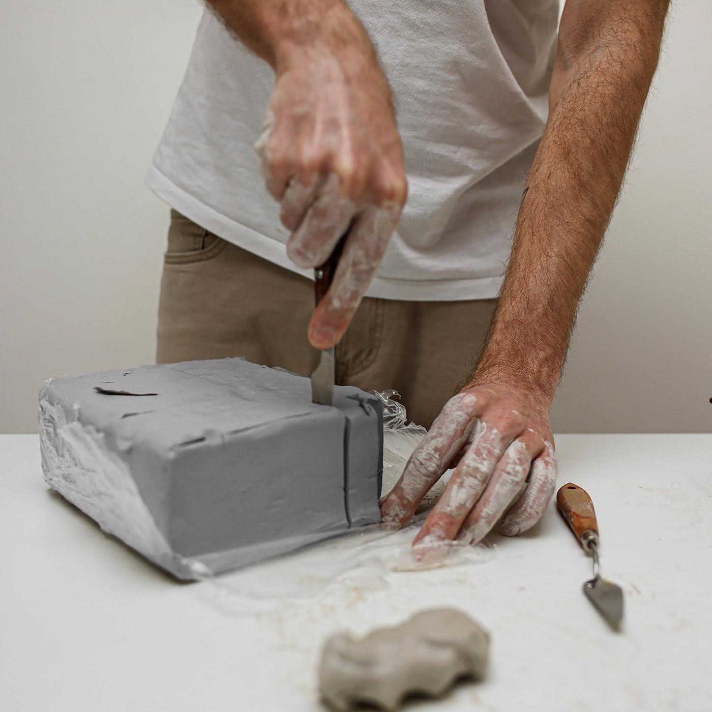 Arcilla Natural ReArt de Secado al Aire 4.54 kg + 40 Herramientas