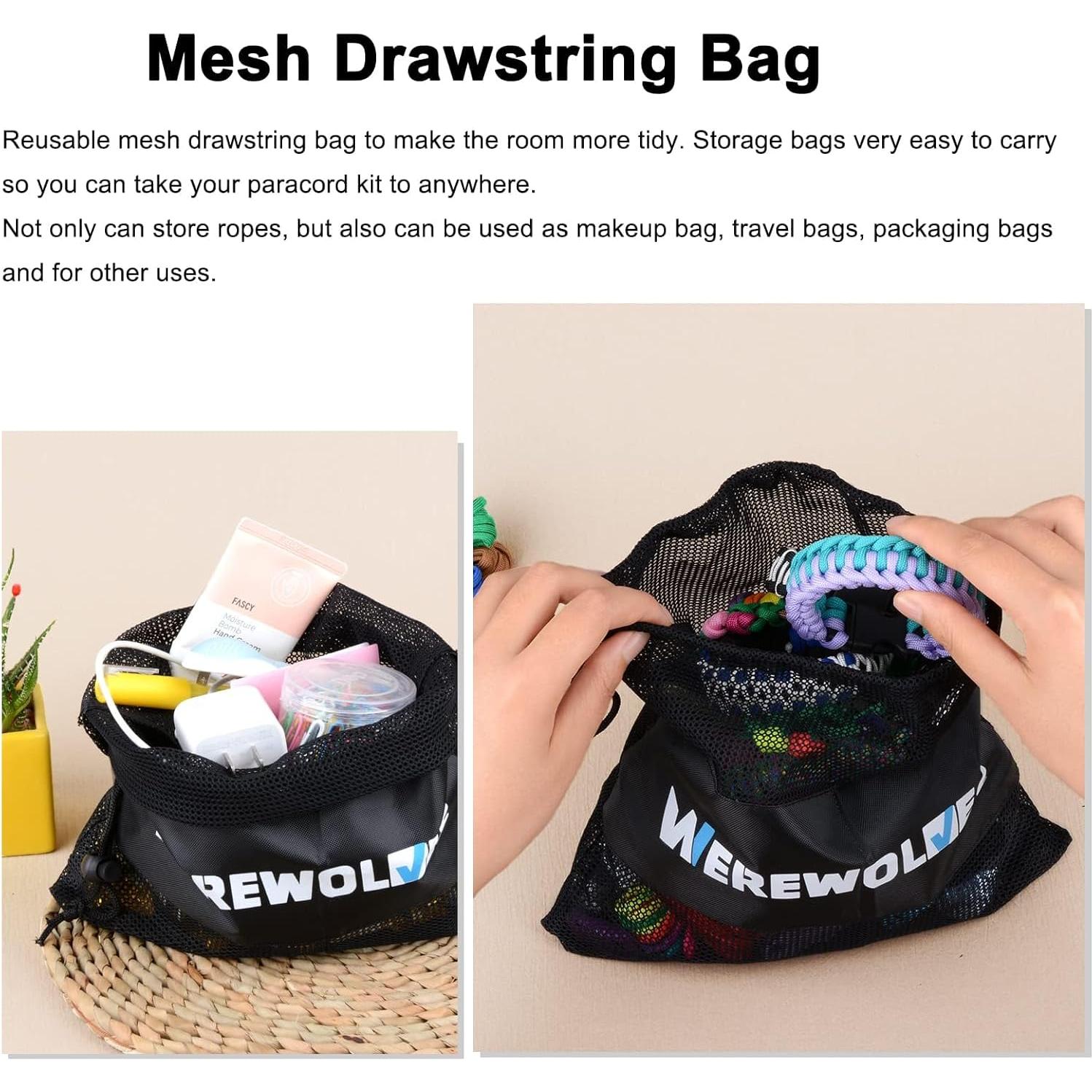 Kit de Paracord 550 WEREWOLVES - 24 Colores, 73.15 m