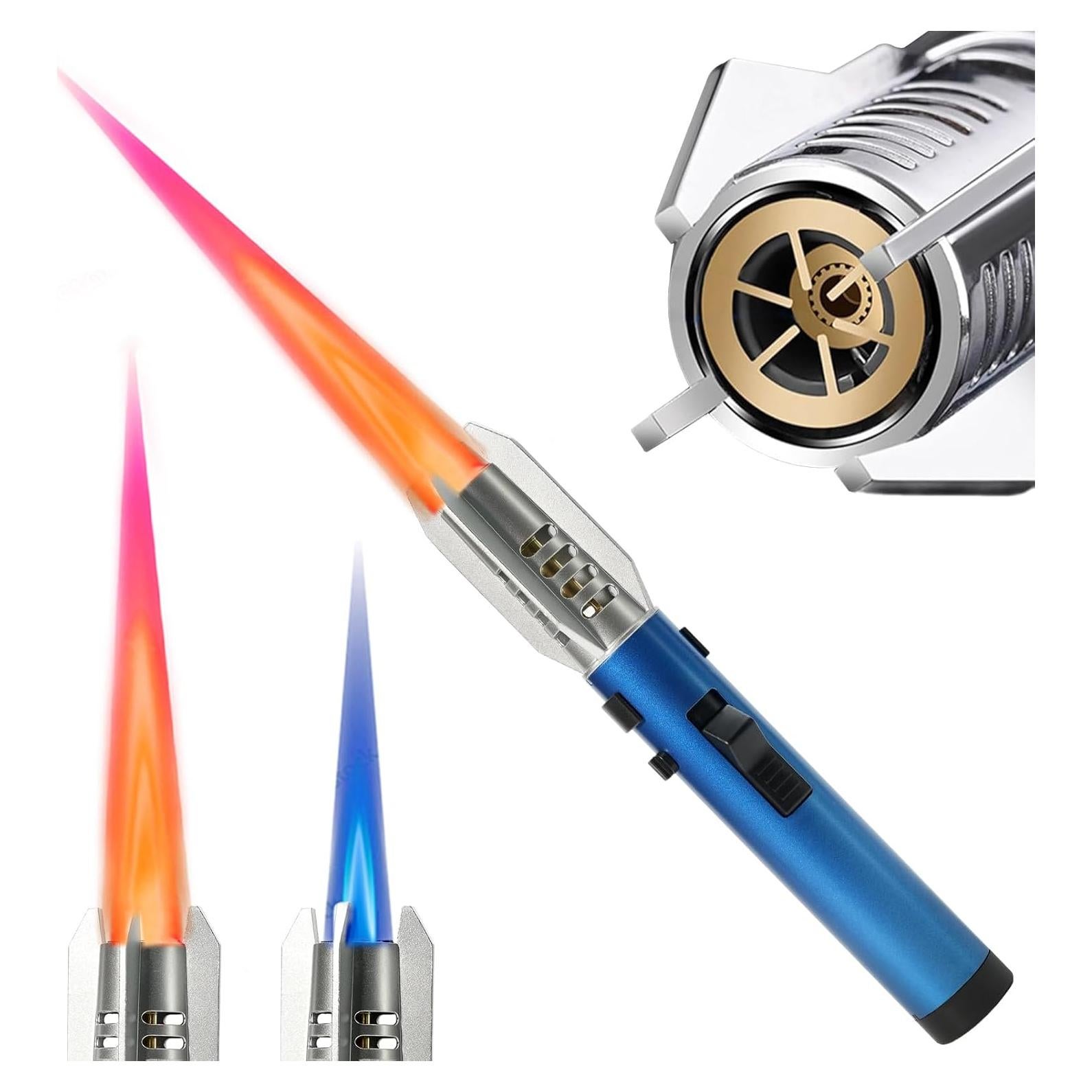 Encendedor de Camping AlpCraft Butano Ajustable a Prueba de Viento