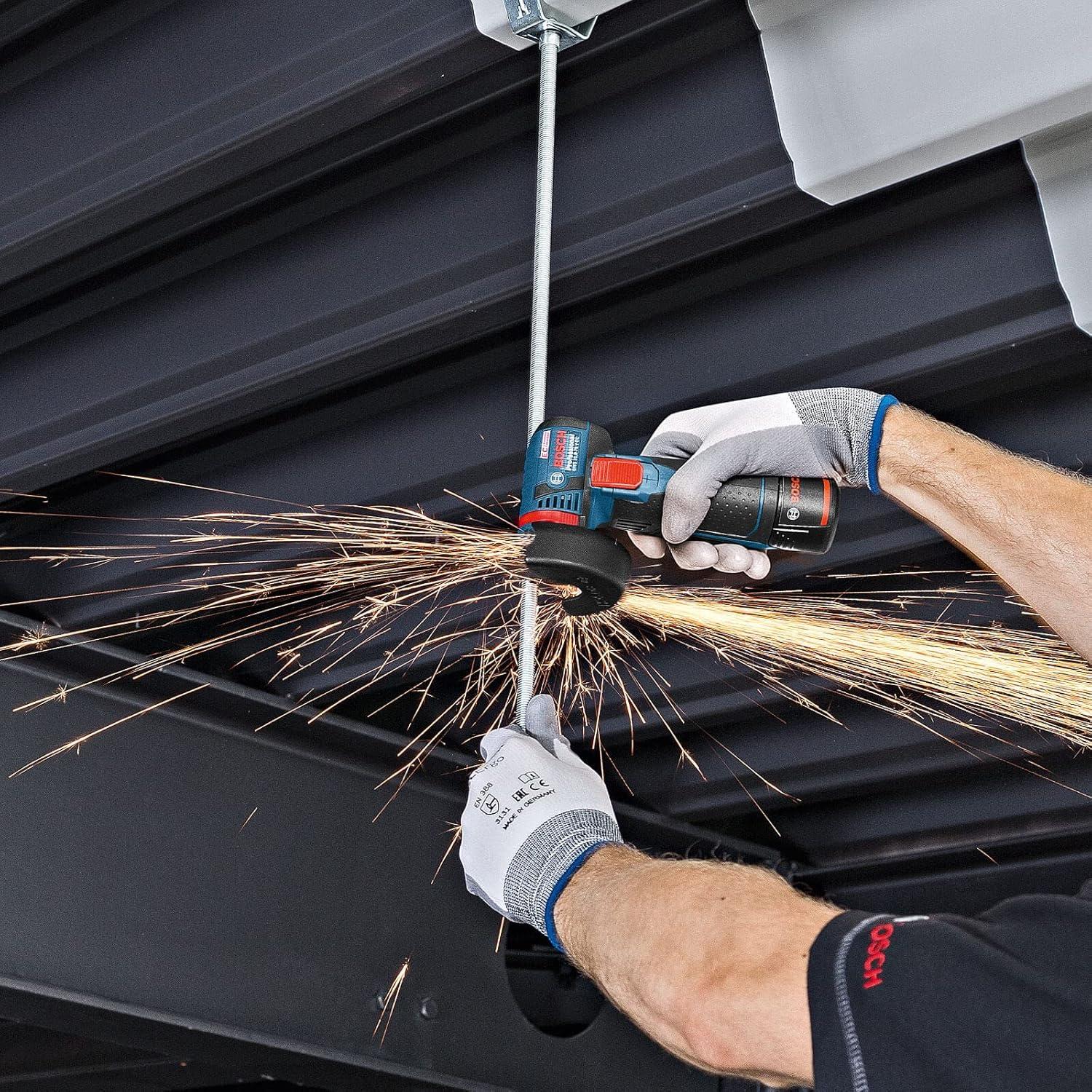 Amoladora Angular Inalámbrica Bosch Professional GWS 12V-76