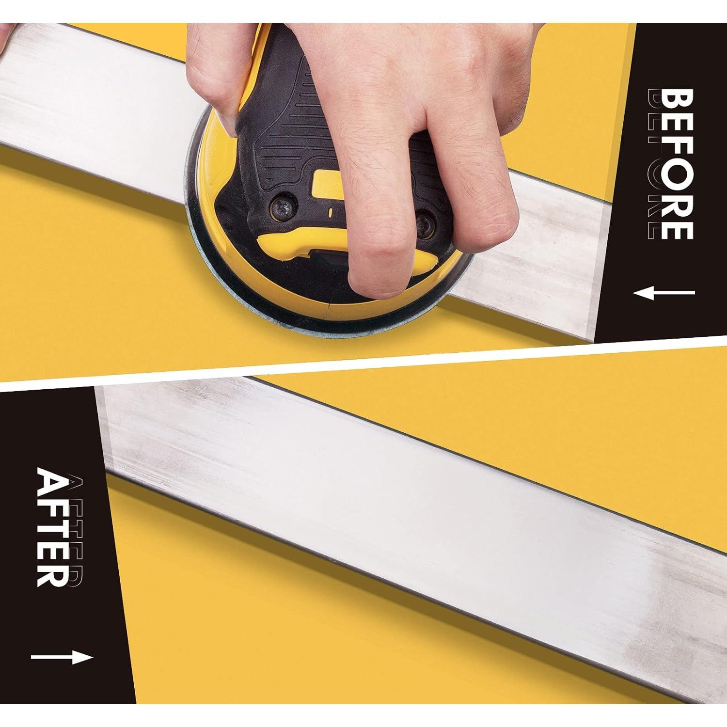 Discos de Lijado PSA 100 Pcs 6" S SATC 60 Granos Autoadhesivos