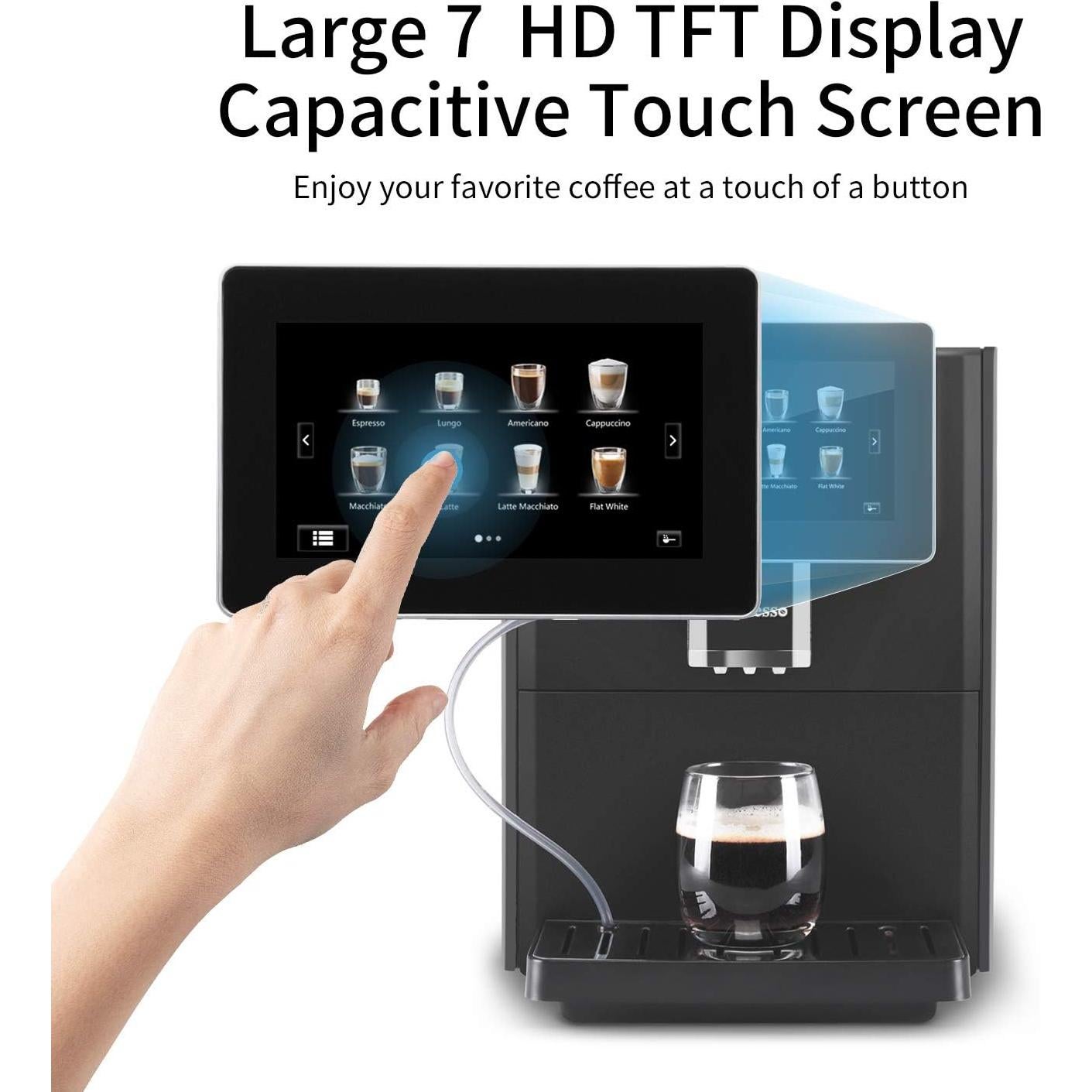 Máquina de café espresso La Reveuse 726962554510 1.8L táctil