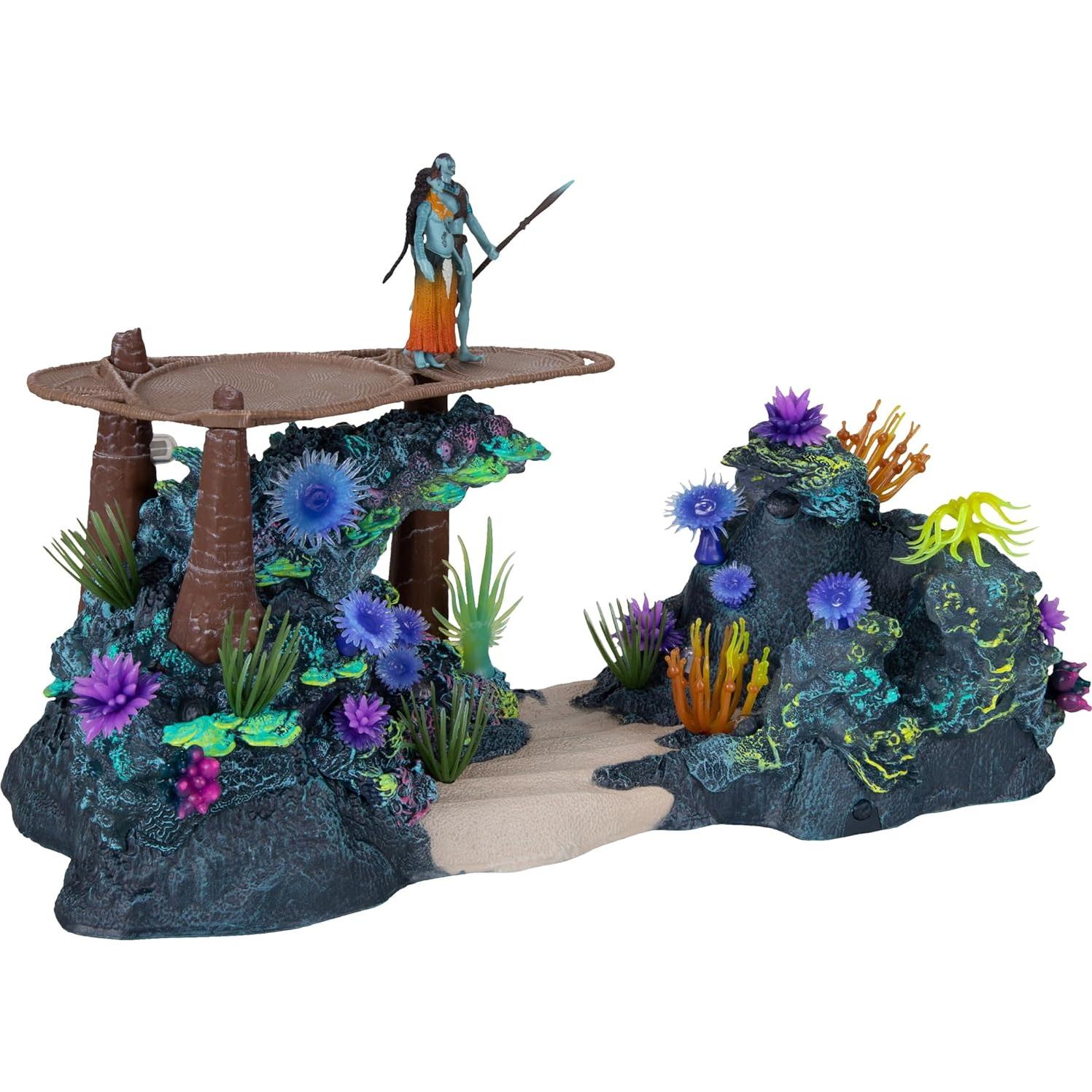 Set de Acción McFarlane Avatar Arrecife Metkayina con Tonowari y Ronal