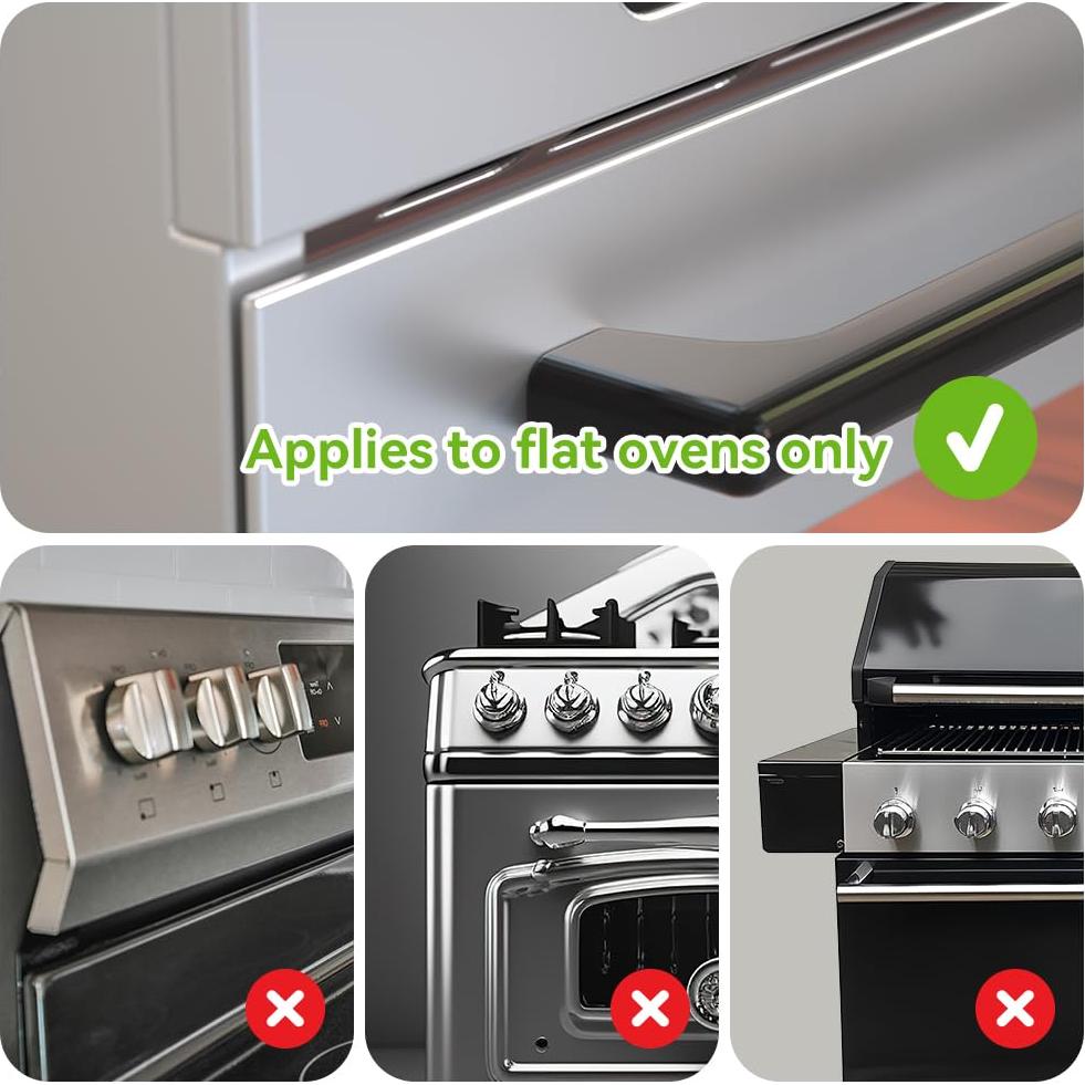 Cerradura de Seguridad para Horno SAFELON Doble Botón Negro