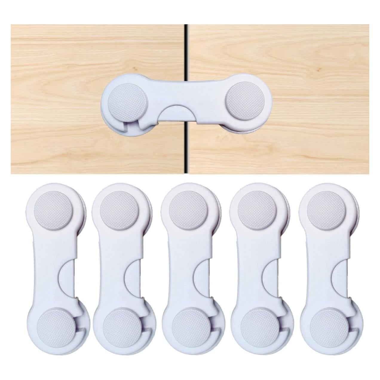 Cerraduras de Seguridad Infantil Best Helpers - 5 Piezas Adhesivas