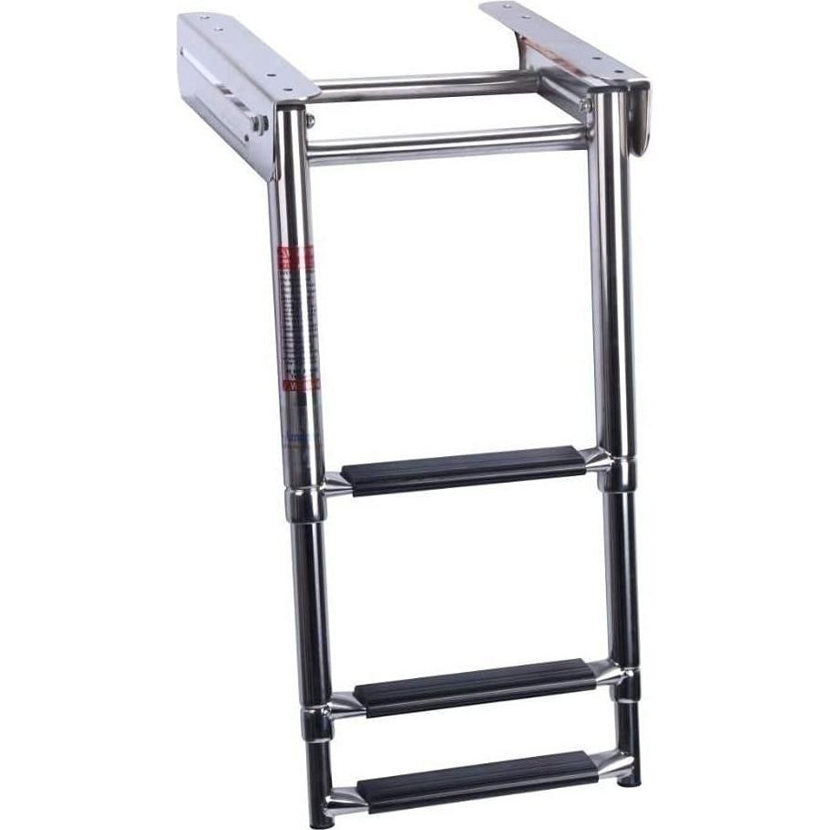 Escalera Plegable de 3 Pasos XinKunmarine Acero Inoxidable