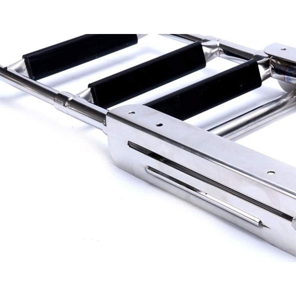 Escalera Plegable de 3 Pasos XinKunmarine Acero Inoxidable