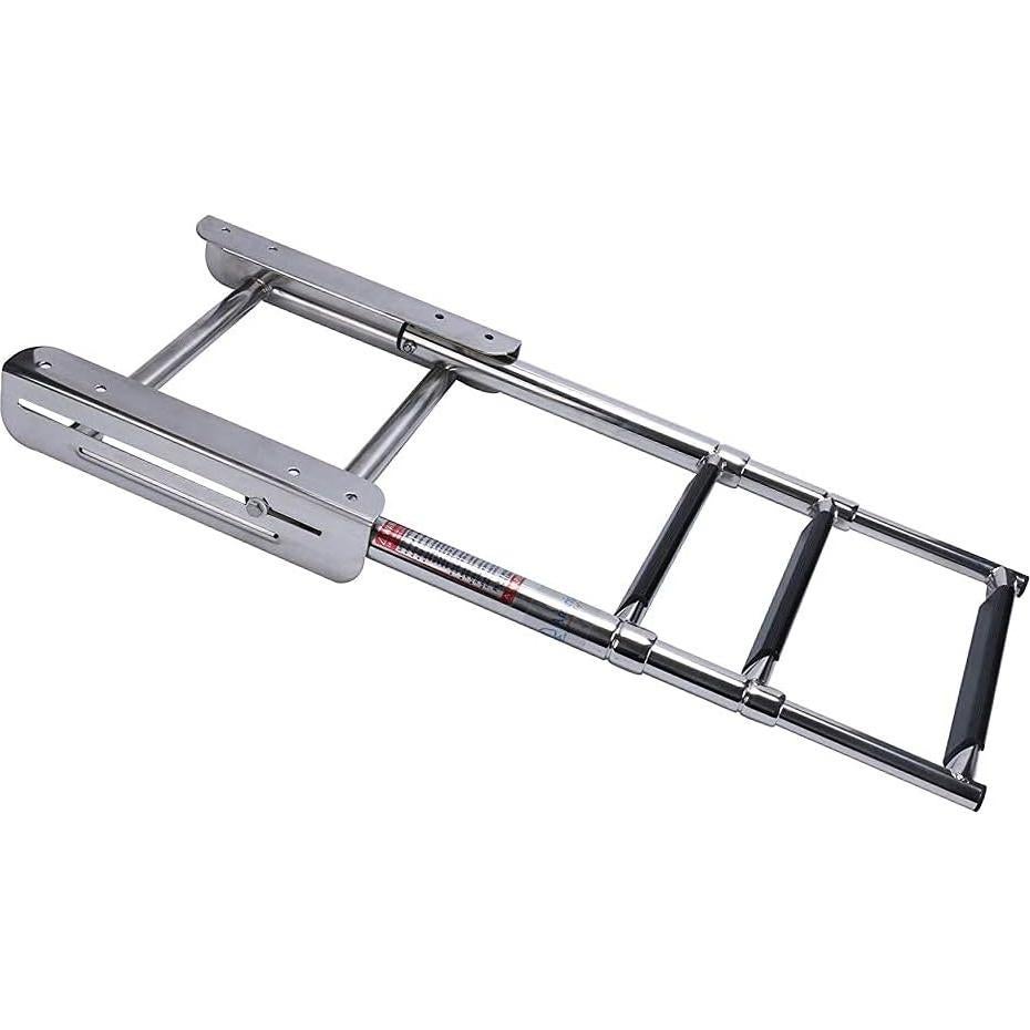 Escalera Plegable de 3 Pasos XinKunmarine Acero Inoxidable