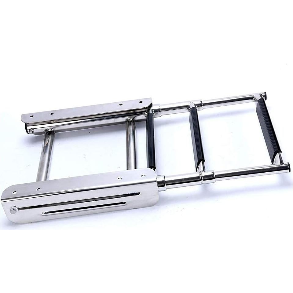 Escalera Plegable de 3 Pasos XinKunmarine Acero Inoxidable