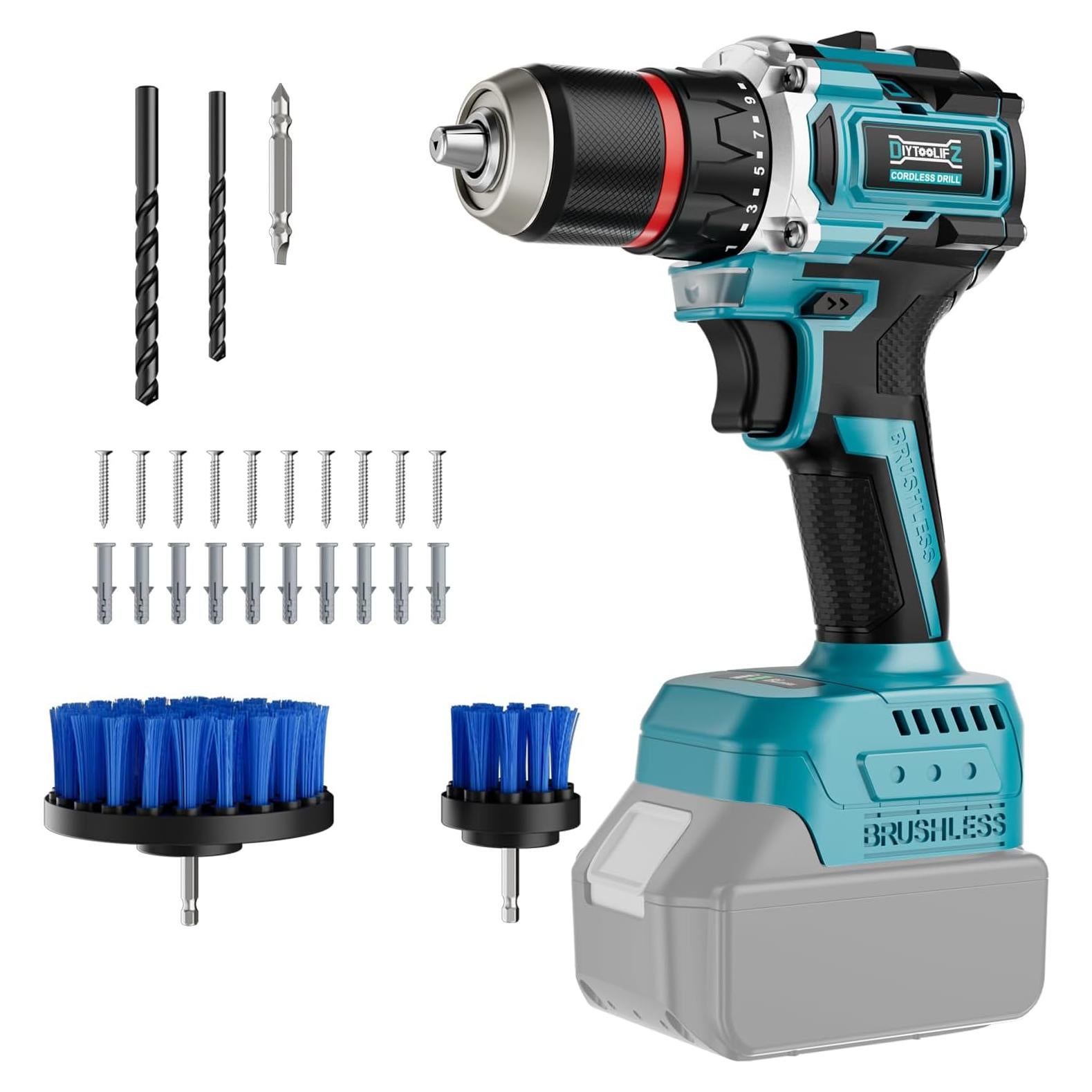 Taladro Inalámbrico DIYtoolifz 18V 440 In-lbs Sin Batería